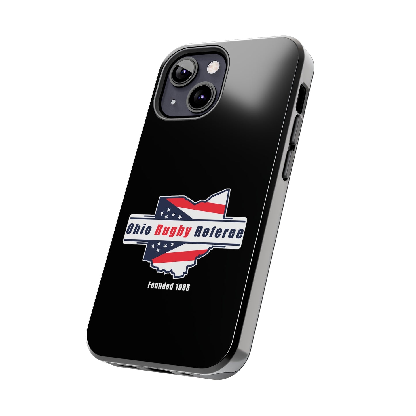 Black Tough Phone Cases | Ohio Rugby Referee Society