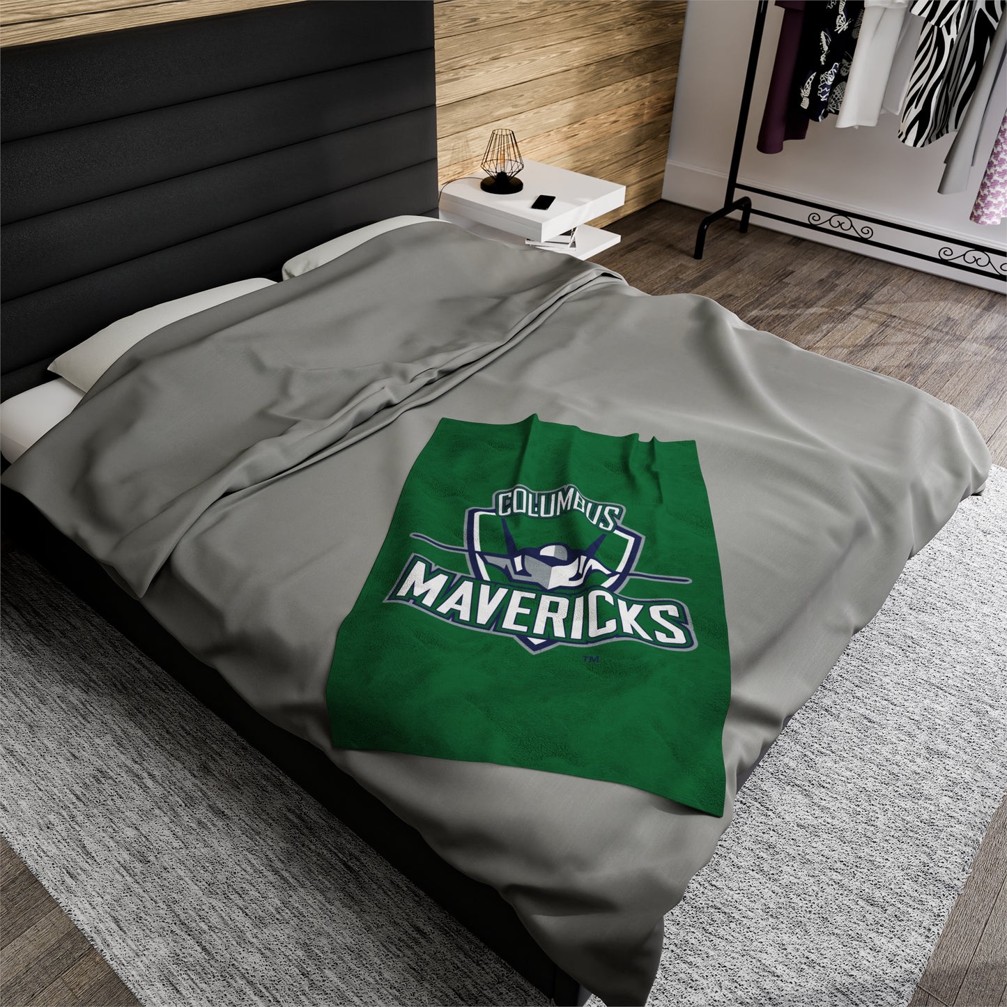 Velveteen Plush Blanket | Columbus Mavericks