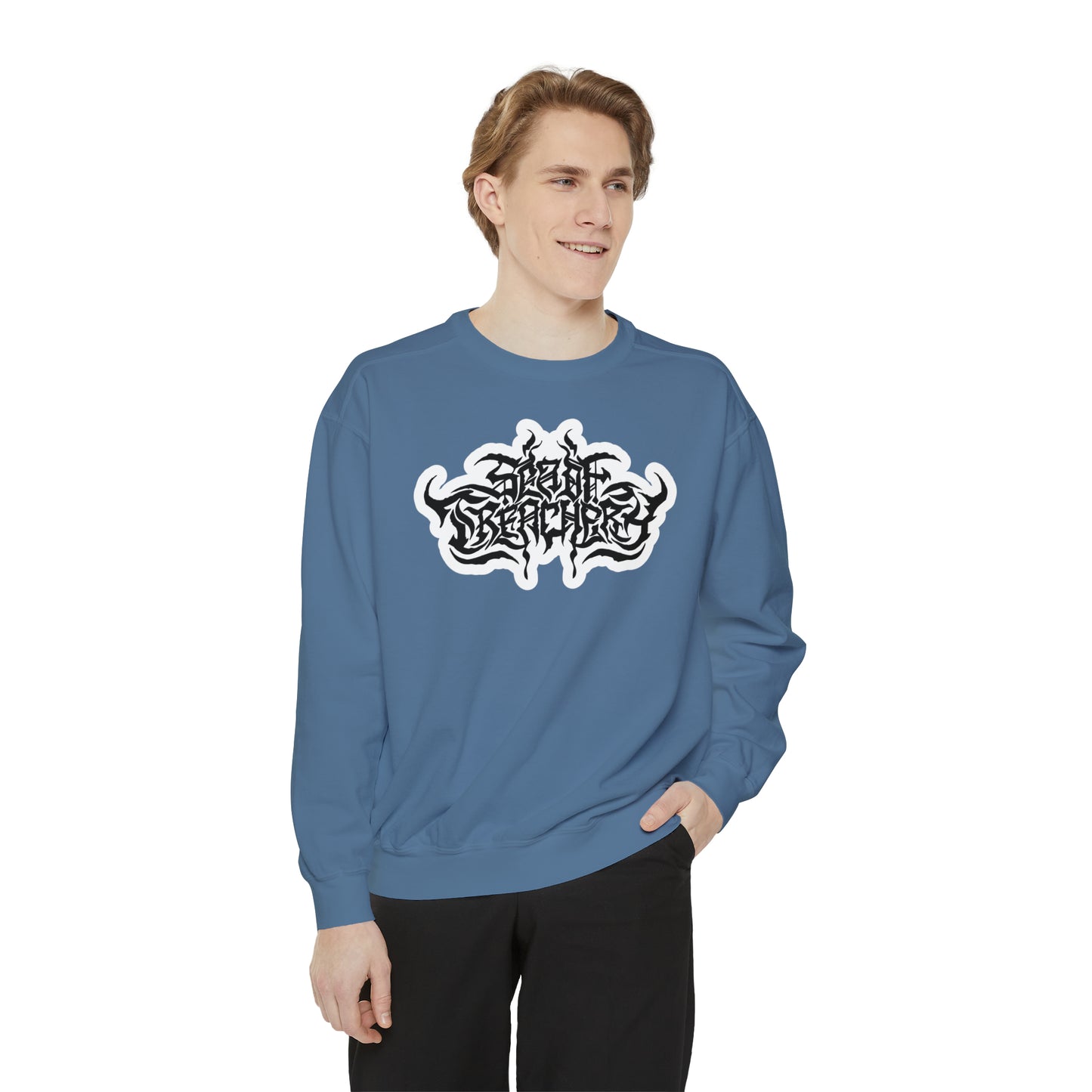 Unisex Comfort Colors Crewneck Sweatshirt | Sea of Treachery Logo