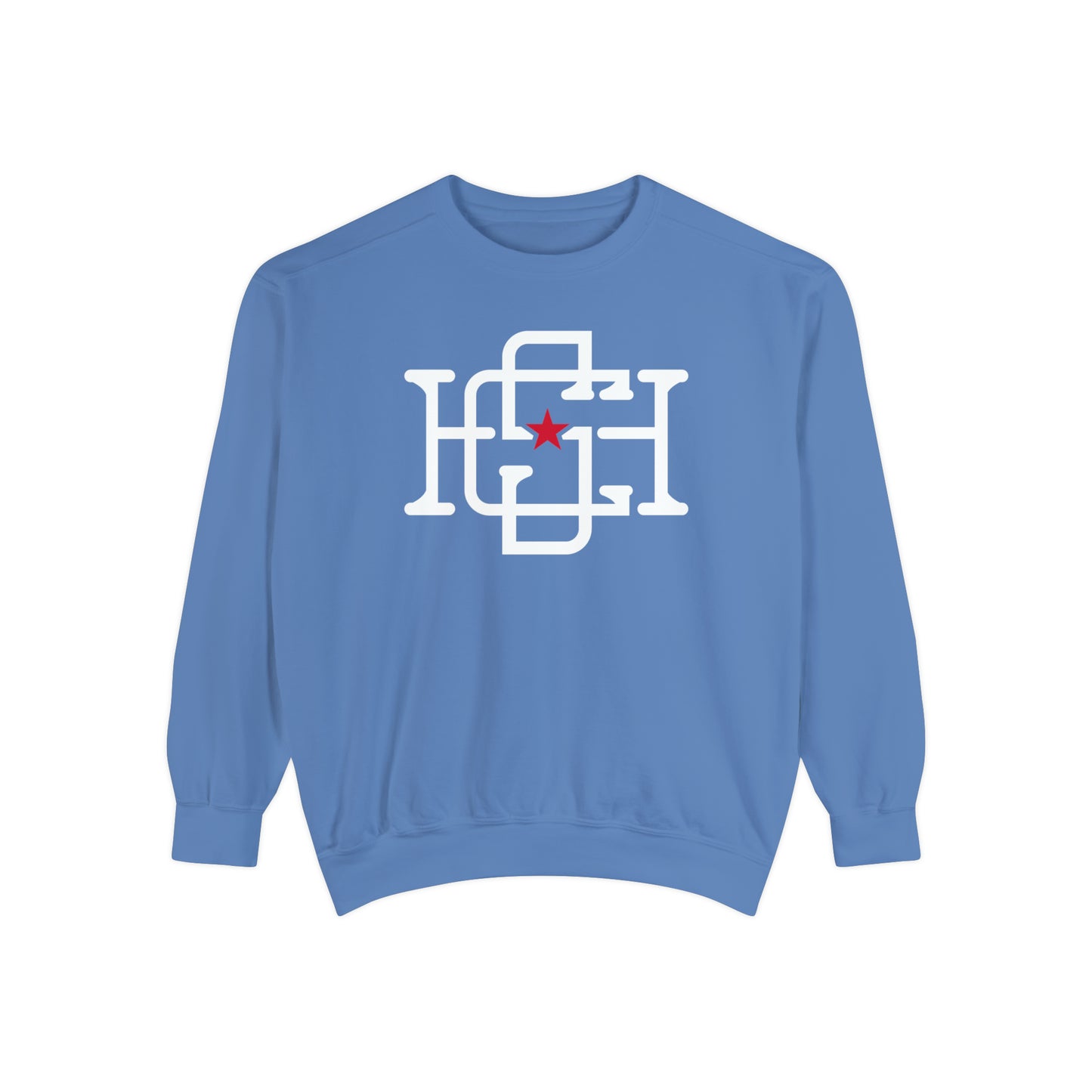 Unisex Comfort Colors Crewneck Sweatshirt | CSHL Knot Logo