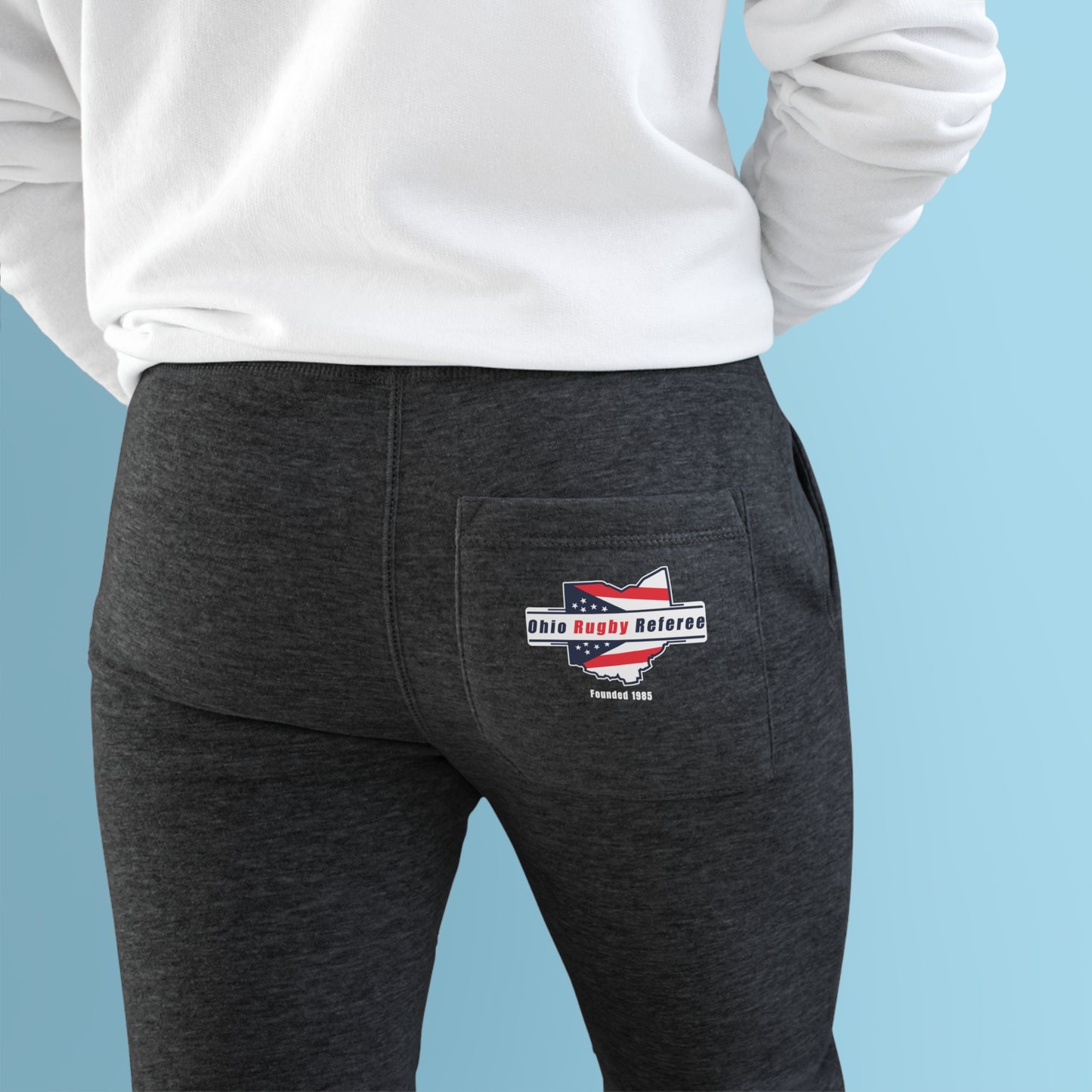 Unisex Premium Fleece Joggers | Ohio Rugby Referee Society