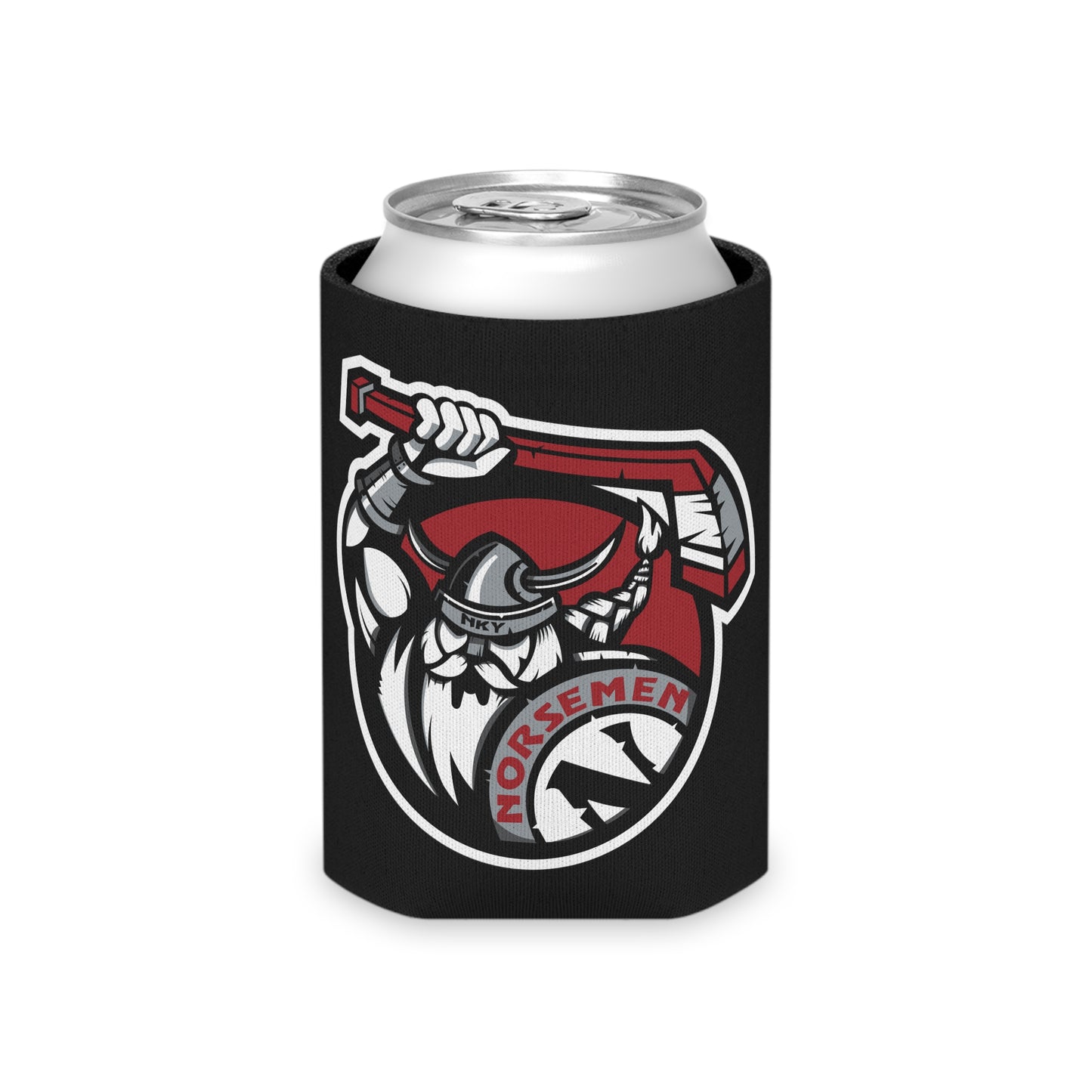 Black Coozie (Reg. & Thin) | Norsemen Hockey Color Logo