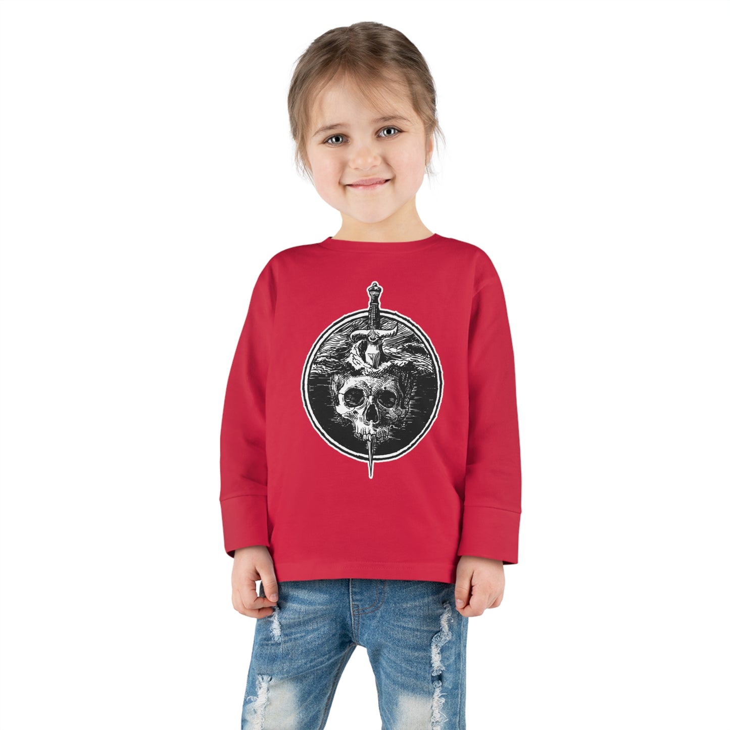 Unisex Toddler Long Sleeve Tee | Sea of Treachery Sigil