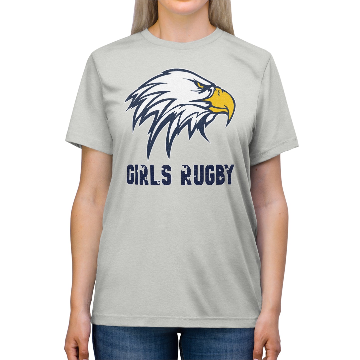 Unisex Triblend Tee | Cincinnati Girls Rugby Logo Color