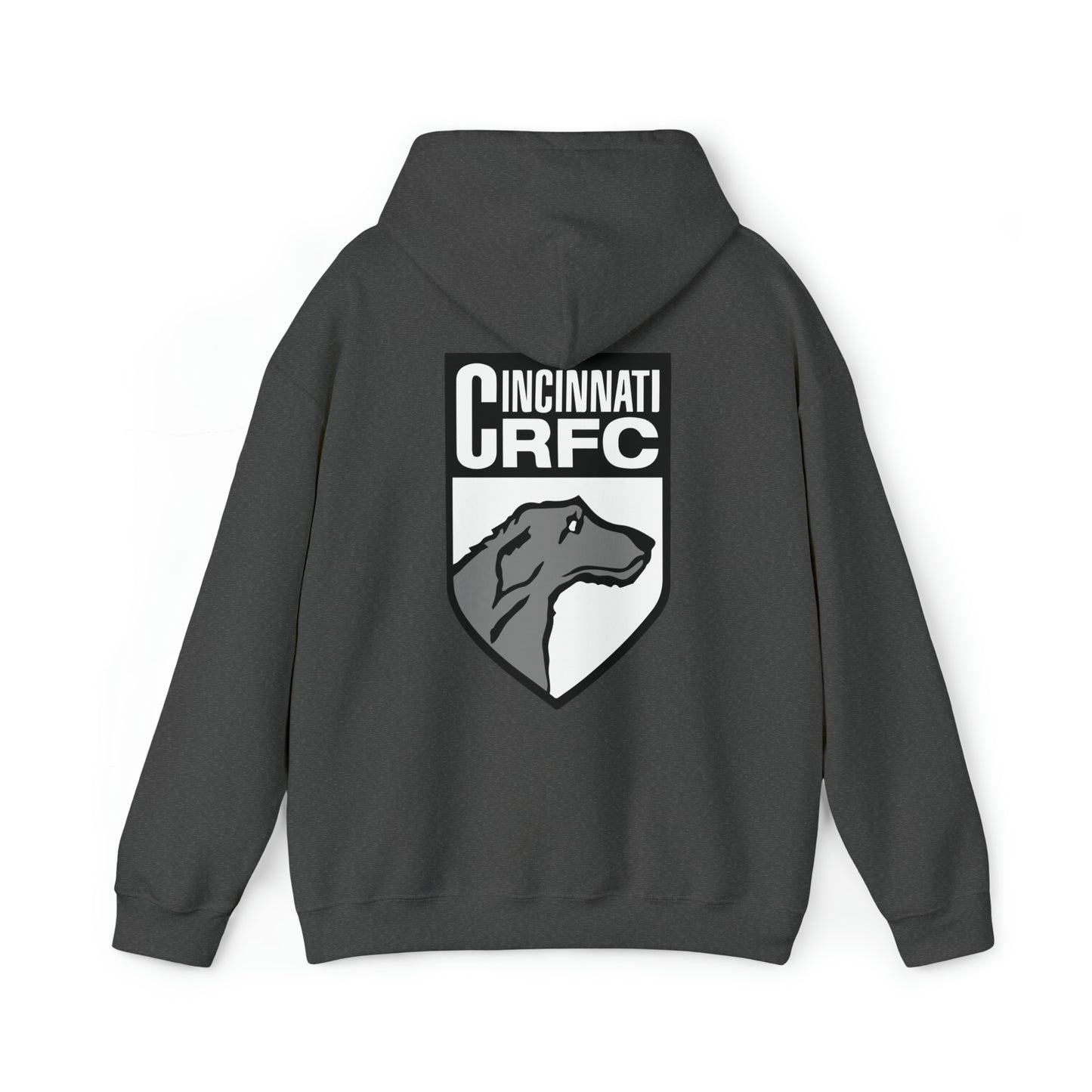 Unisex Heavy Blend™ Hoodie | CRFC Wolfhounds White Crest
