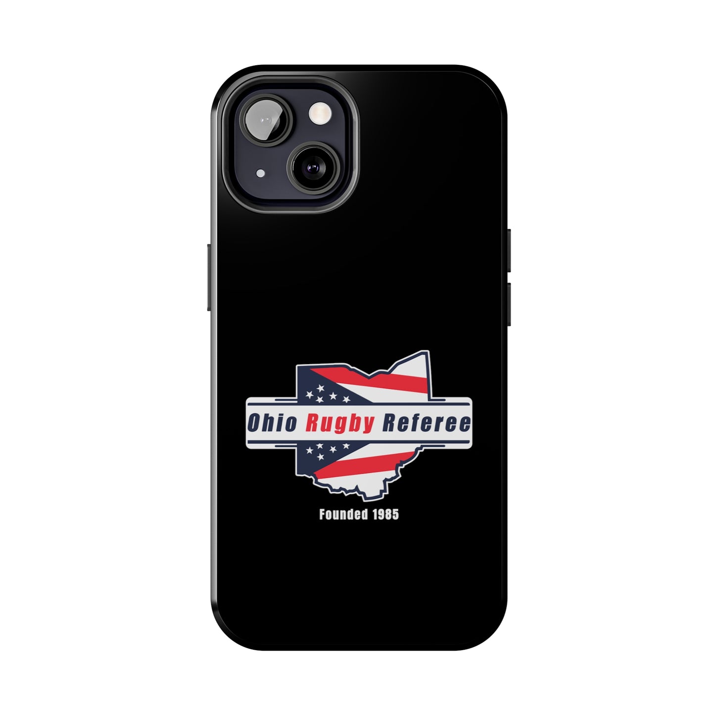 Black Tough Phone Cases | Ohio Rugby Referee Society