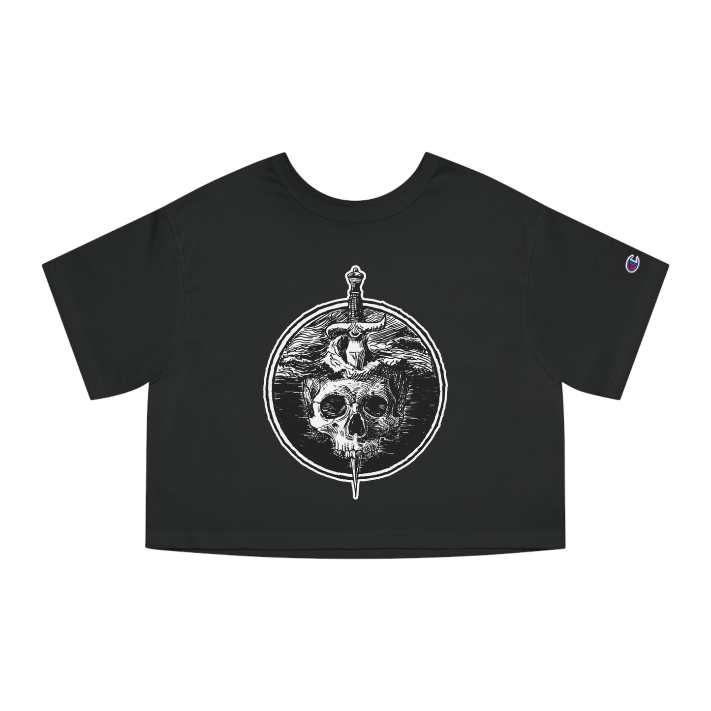 Champion Heritage Crop Top Tee | Sea of Treachery Sigil