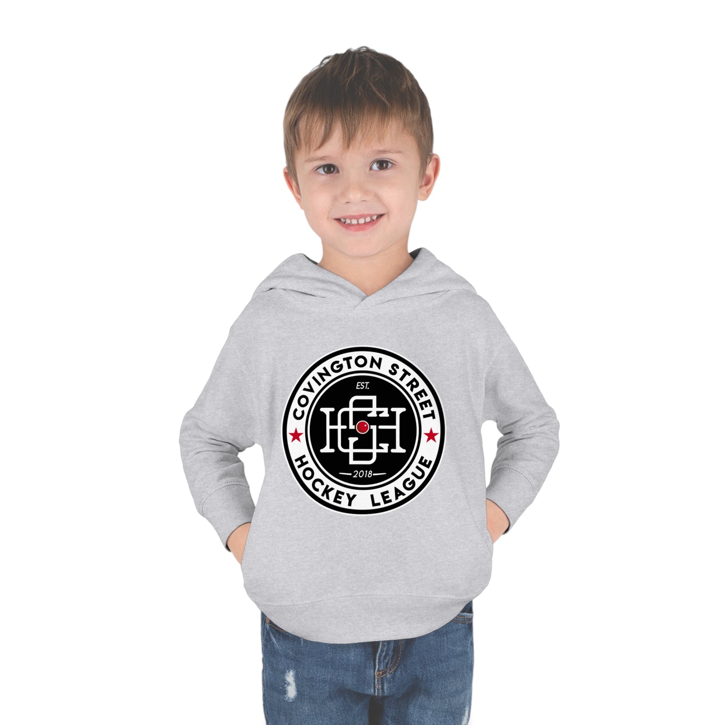Toddler Pullover Fleece Hoodie | CSHL Logo