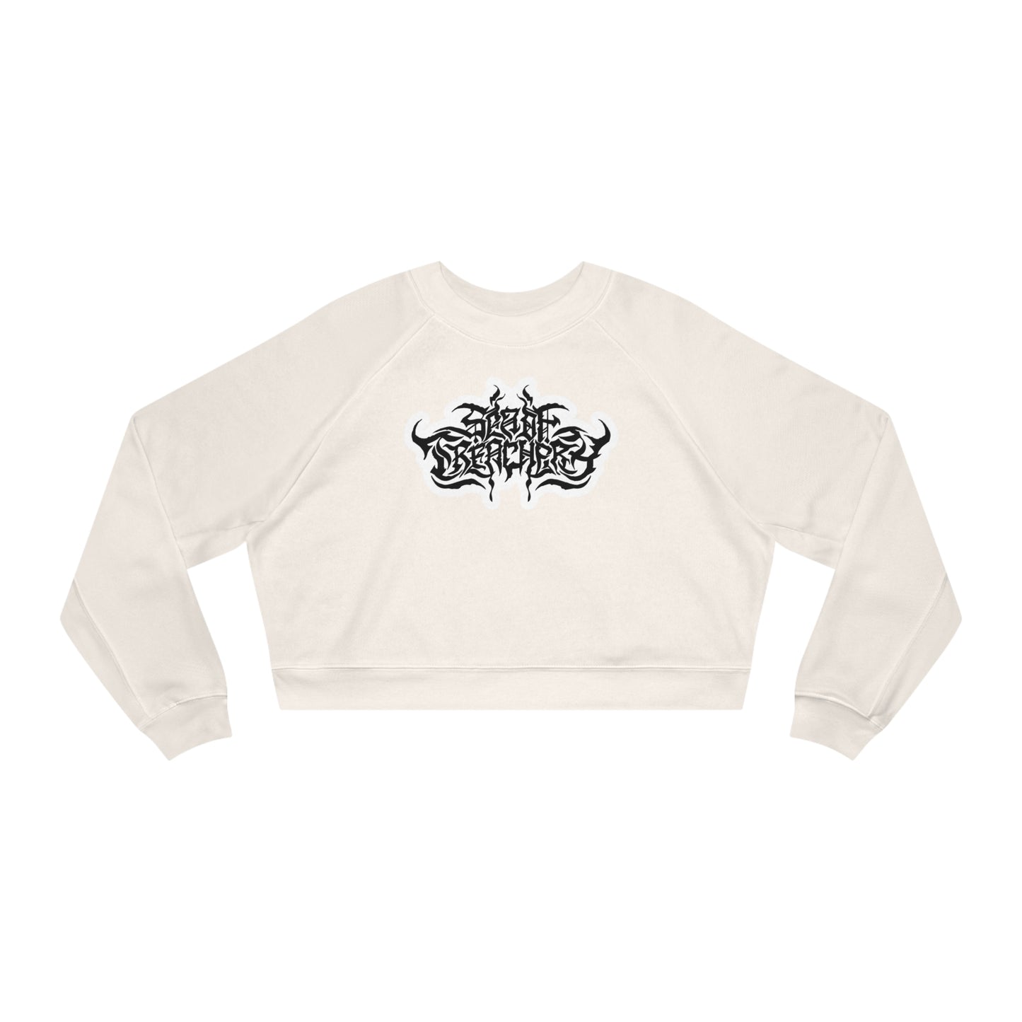 Women's Cropped Fleece Pullover | Sea of Treachery Logo