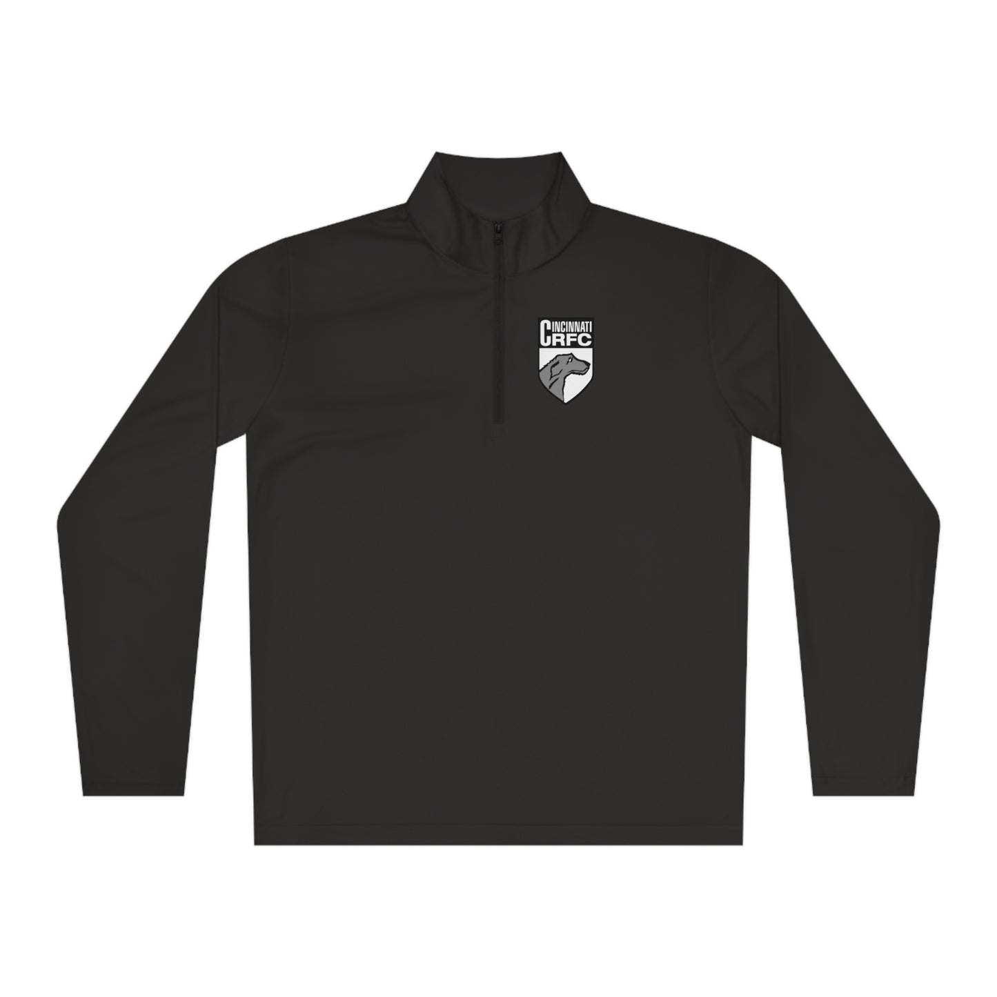 Unisex Quarter-Zip Pullover | CRFC Wolfhounds White Crest