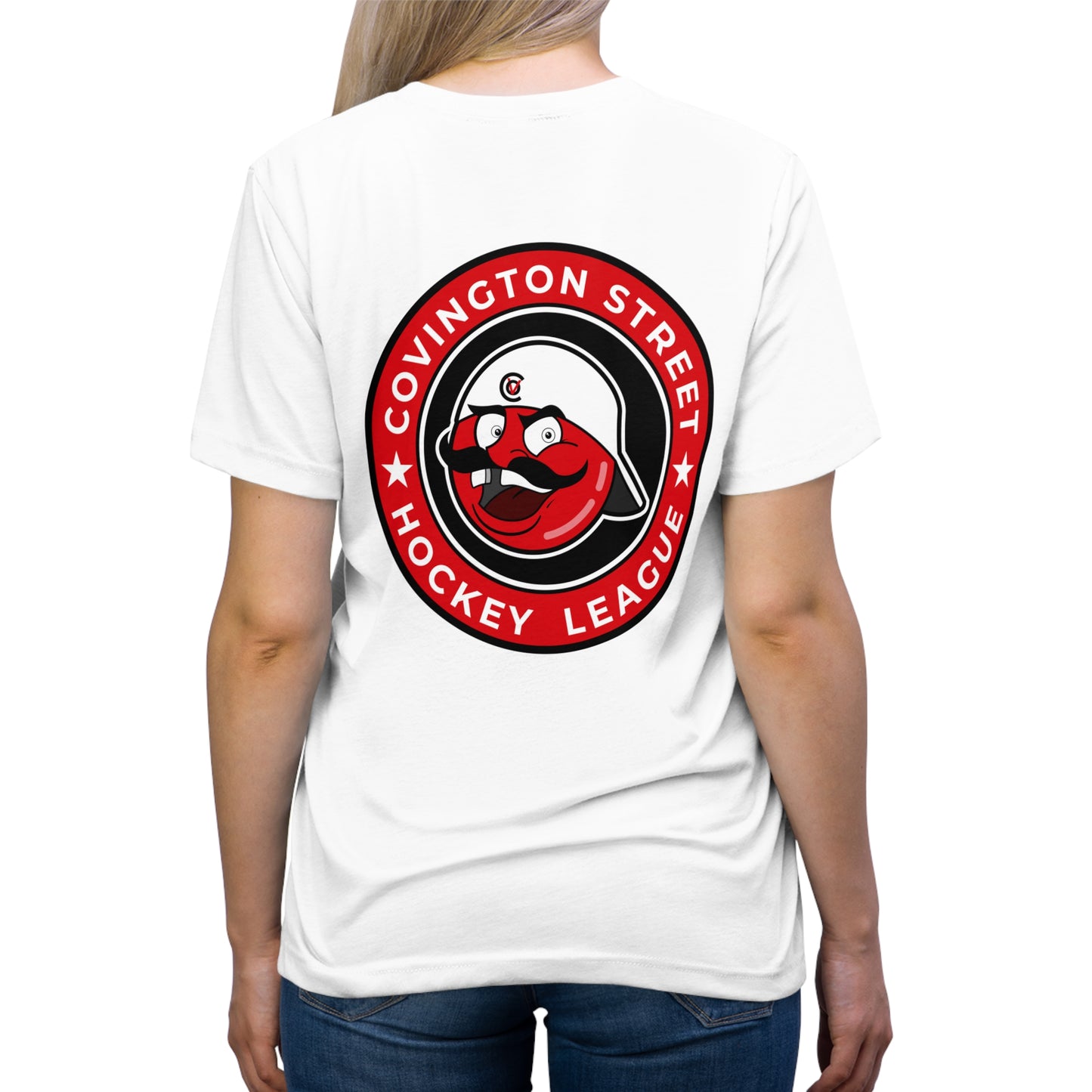 Unisex Triblend Tee | CSHL Cov Red Ball