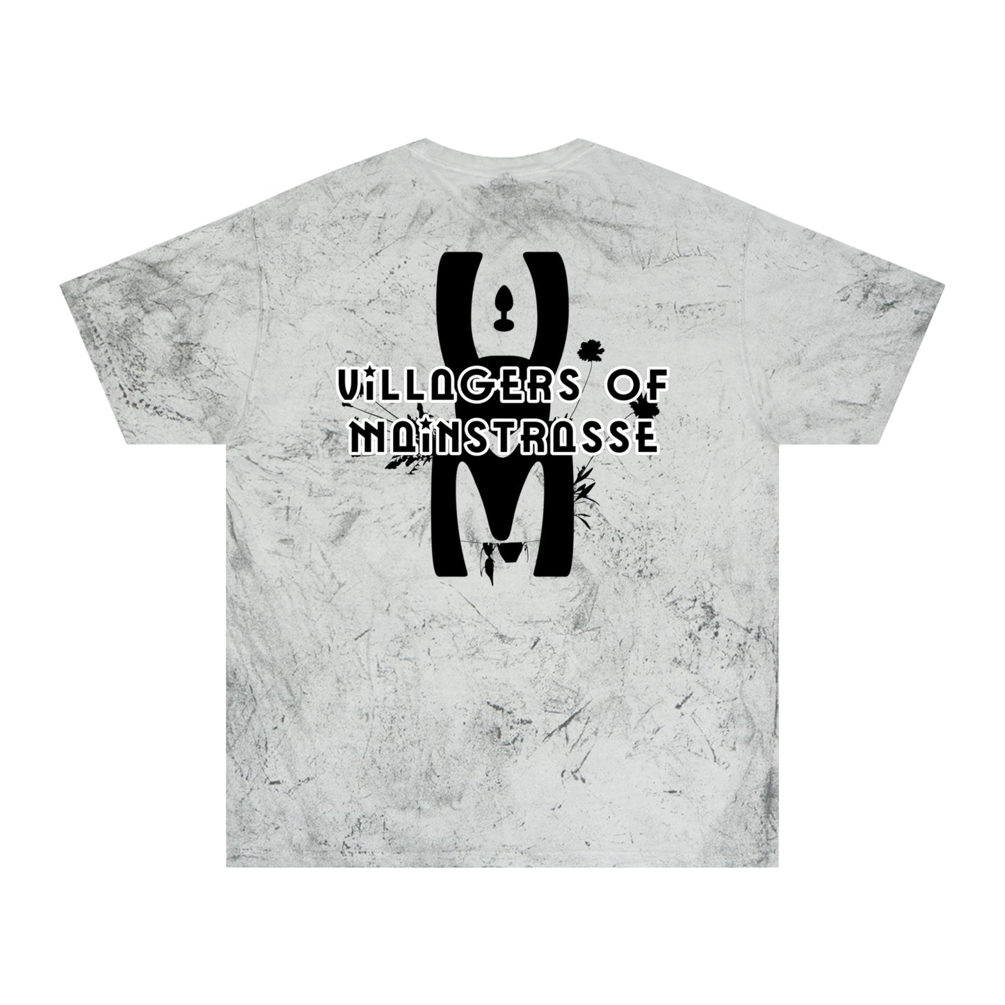 Unisex Comfort Colors Color Blast T-Shirt | Villagers of Mainstrasse VOM Words w/ Sights