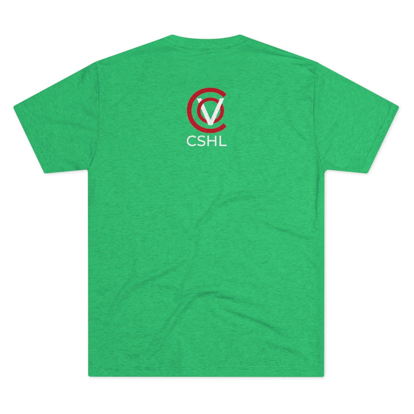 Unisex Tri-Blend Crew Tee | CSHL The COV Red Ball