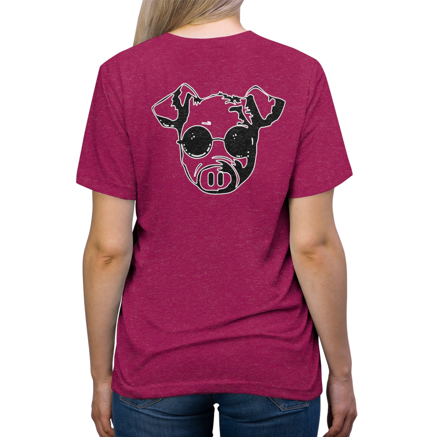 Unisex UltraSoft Triblend Tee | The Blind Pig Glasses