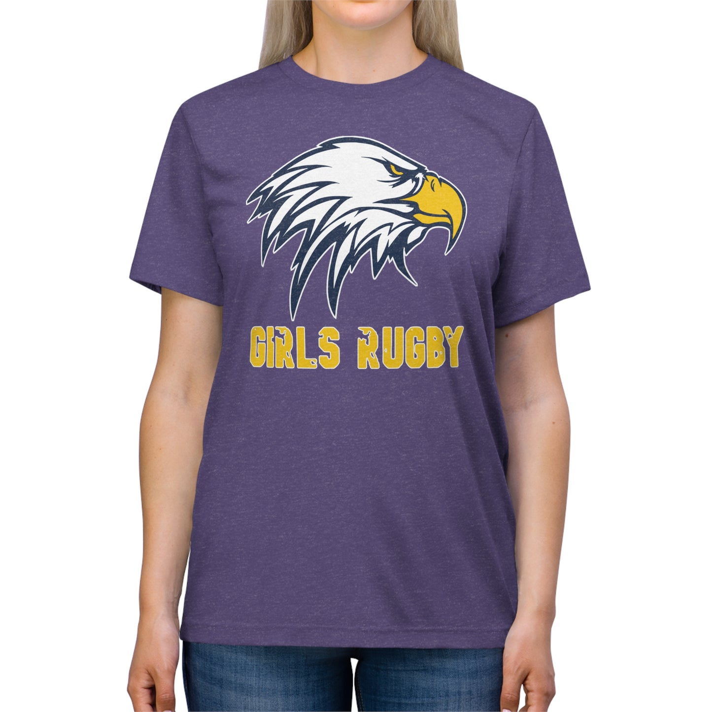 Unisex Triblend Tee | Cincinnati Girls Rugby Logo Color