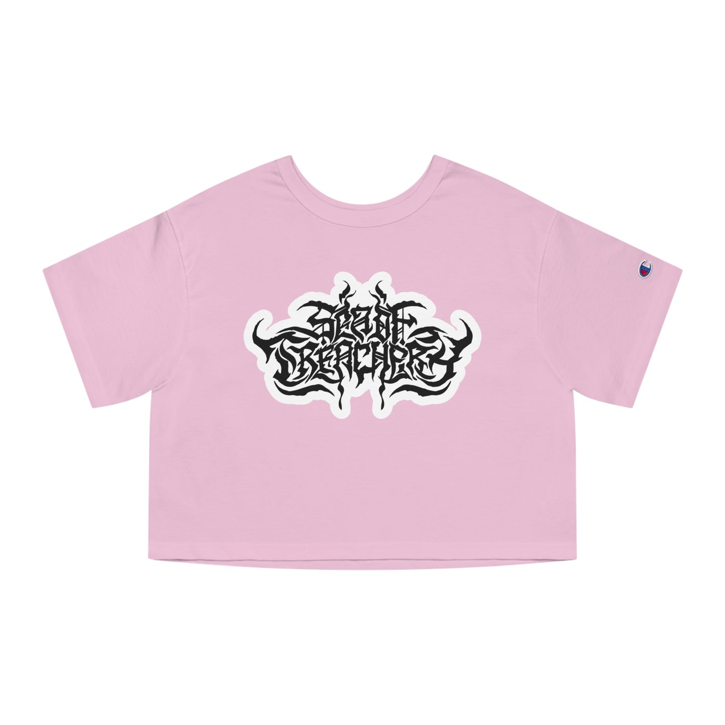 Champion Heritage Crop Top Tee | Sea of Treachery