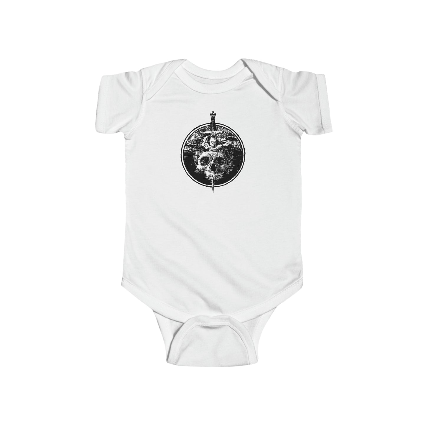 Unisex Infant Short Sleeve Onesie | Sea of Treachery Sigil