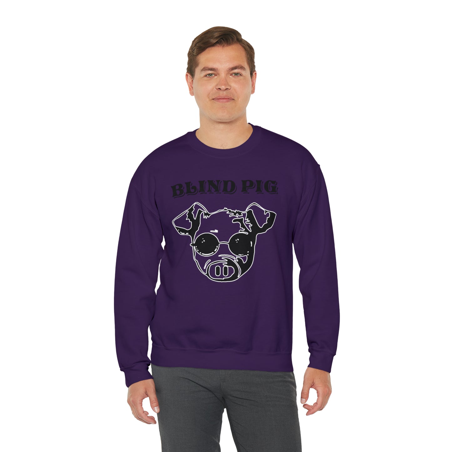 Unisex Heavy Blend™ Crewneck | The Blind Pig Glasses