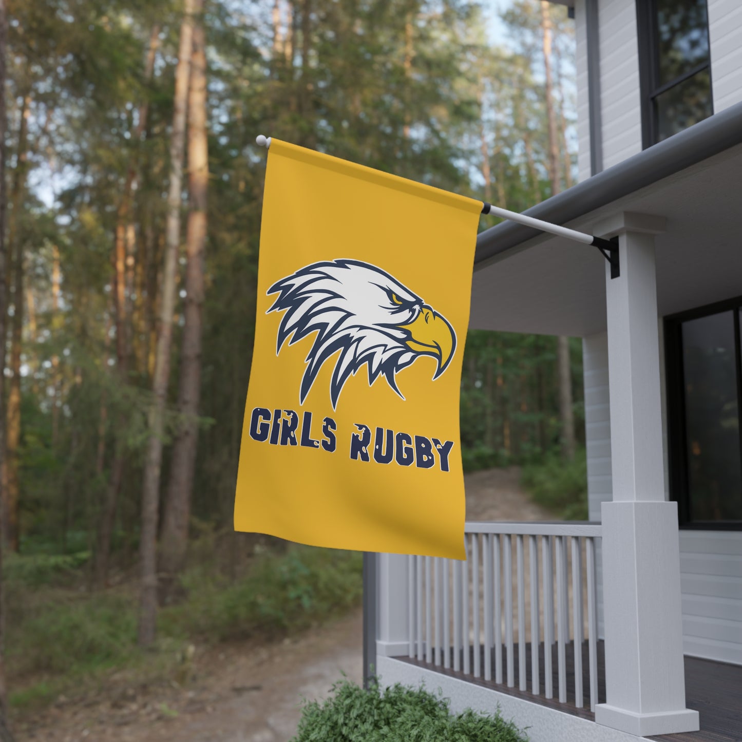 Flag 3'x5' | Cincinnati Girls Rugby Logo Color