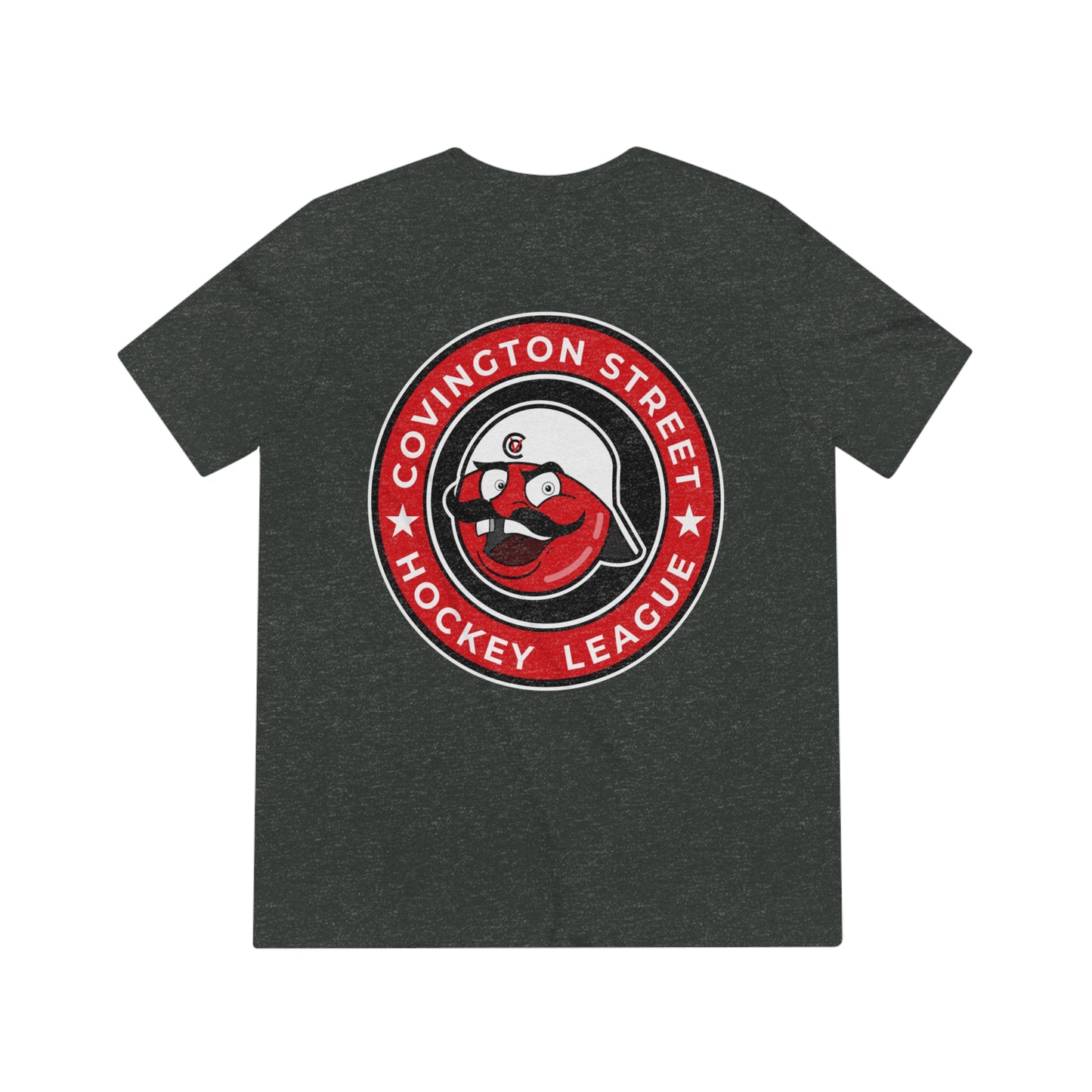 Unisex Triblend Tee | CSHL Cov Red Ball