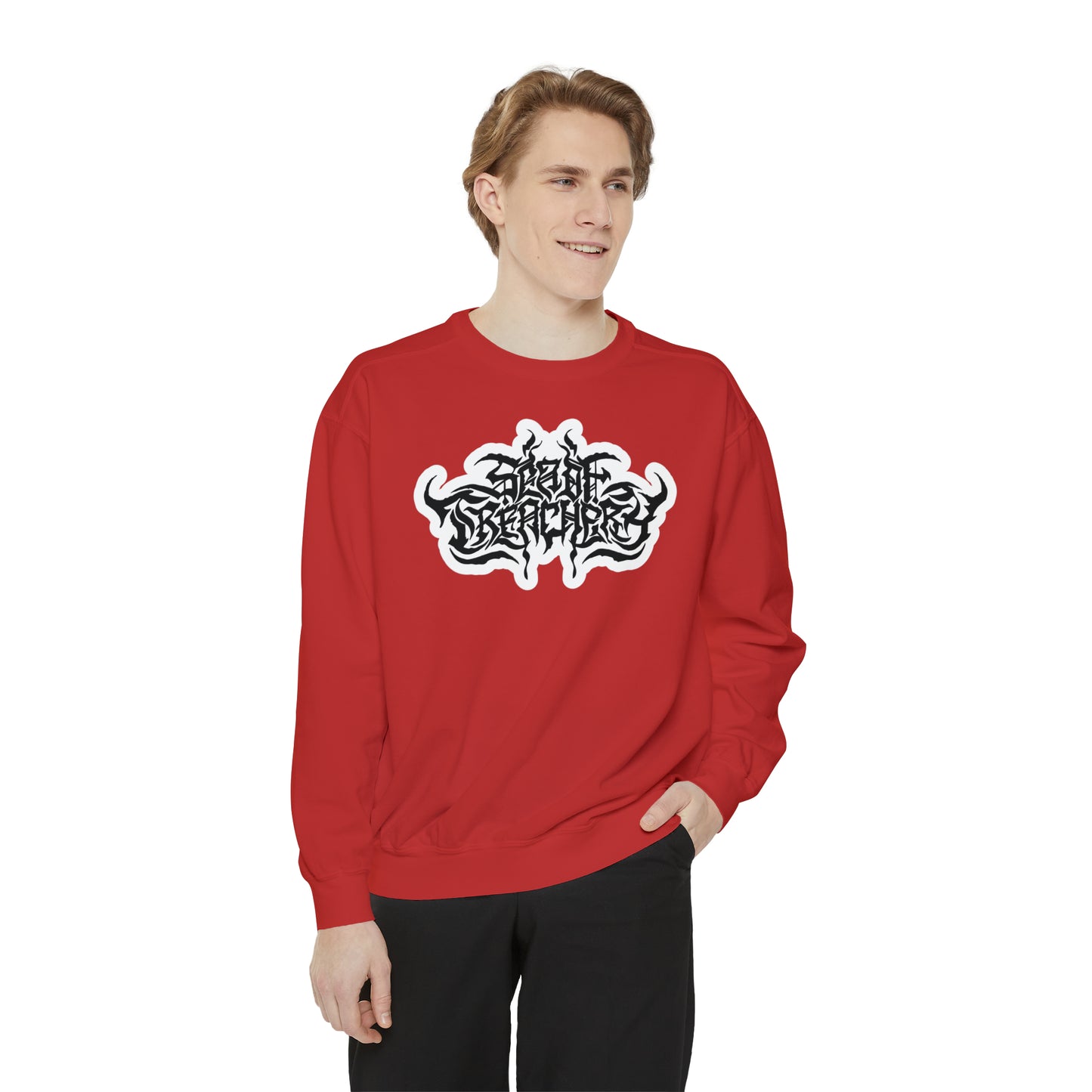 Unisex Comfort Colors Crewneck Sweatshirt | Sea of Treachery Logo
