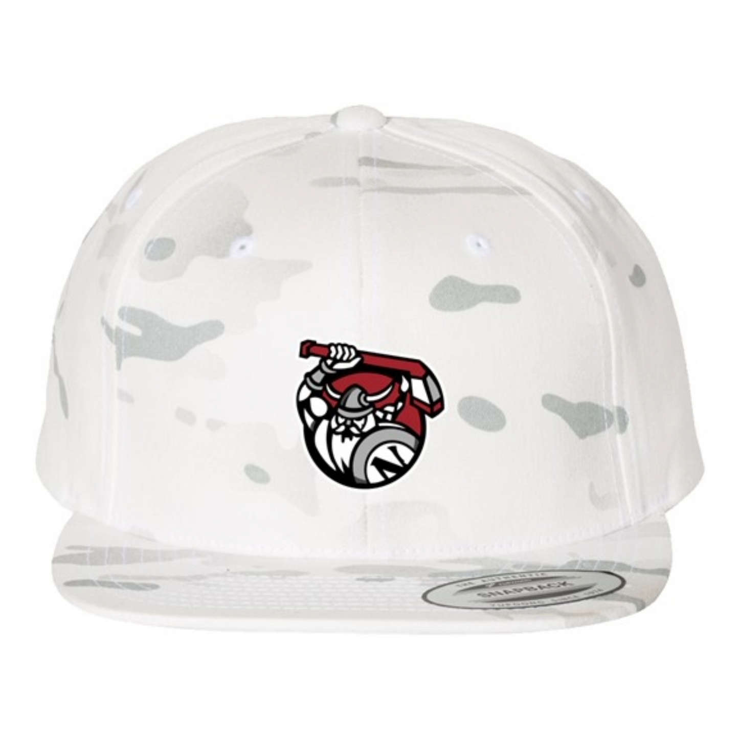 Embroidered Multicam Alpine Premium Snapback | Norse Hockey Logo