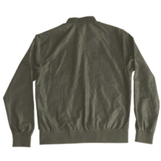 Lightweight Bomber Jacket Army | Norsemen Ice Hockey Logo