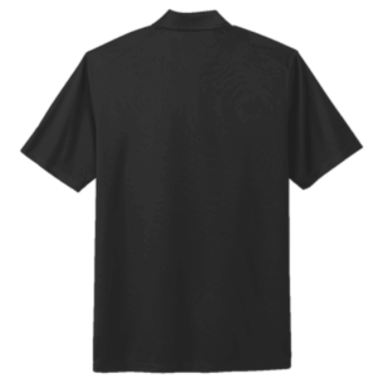 Embroidered Nike Dri-FIT Micro Pique 2.0 Polo Black | CRFC Wolfhounds Crest Blue