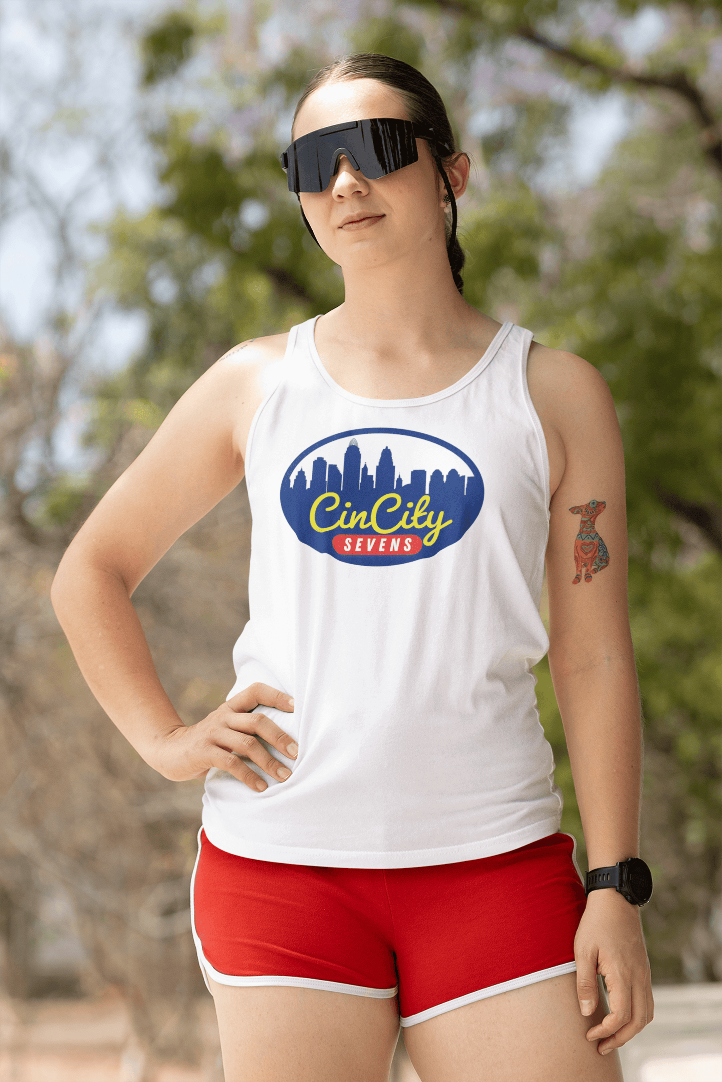 CRFC Wolfhounds Cin City 7s Skyline | Unisex Tank