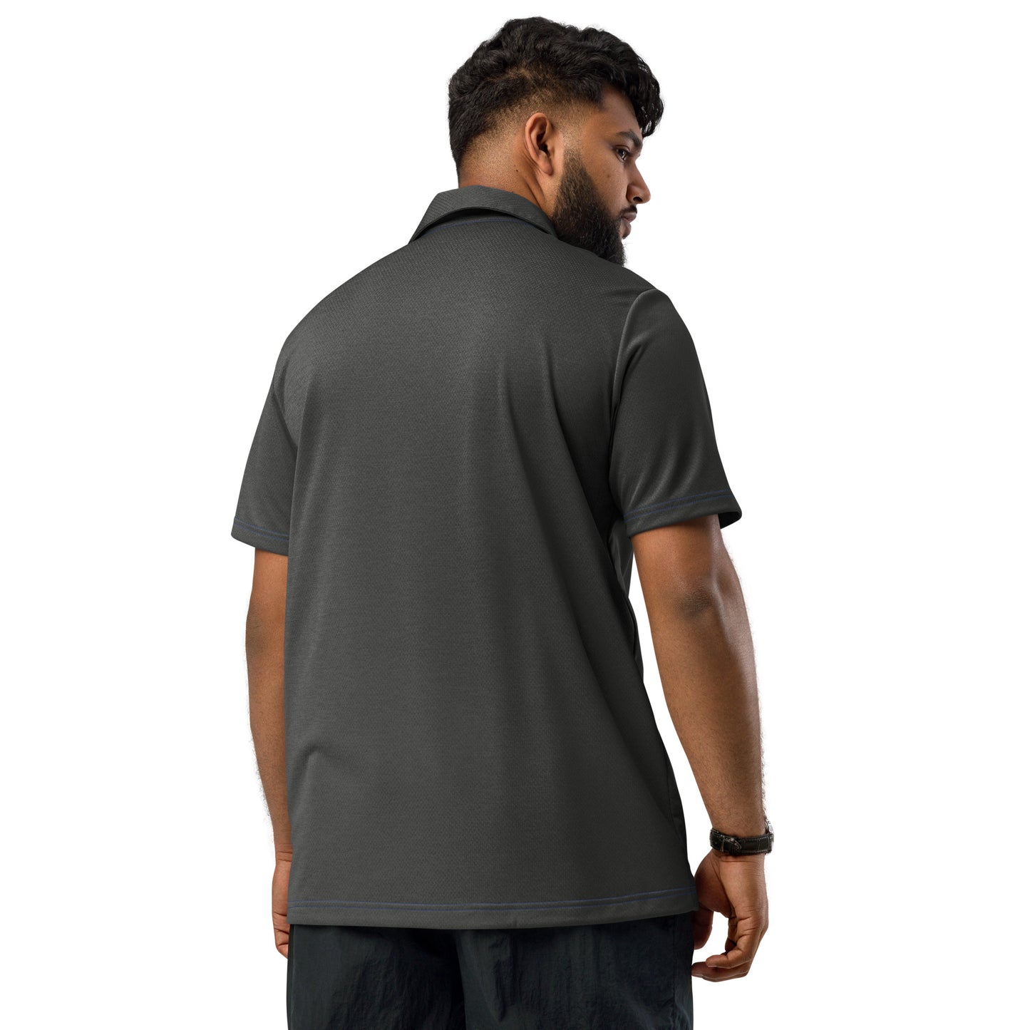 adidas® Space-Dyed ECO Embroidered Polo | CRFC Wolfhounds 50th Banner