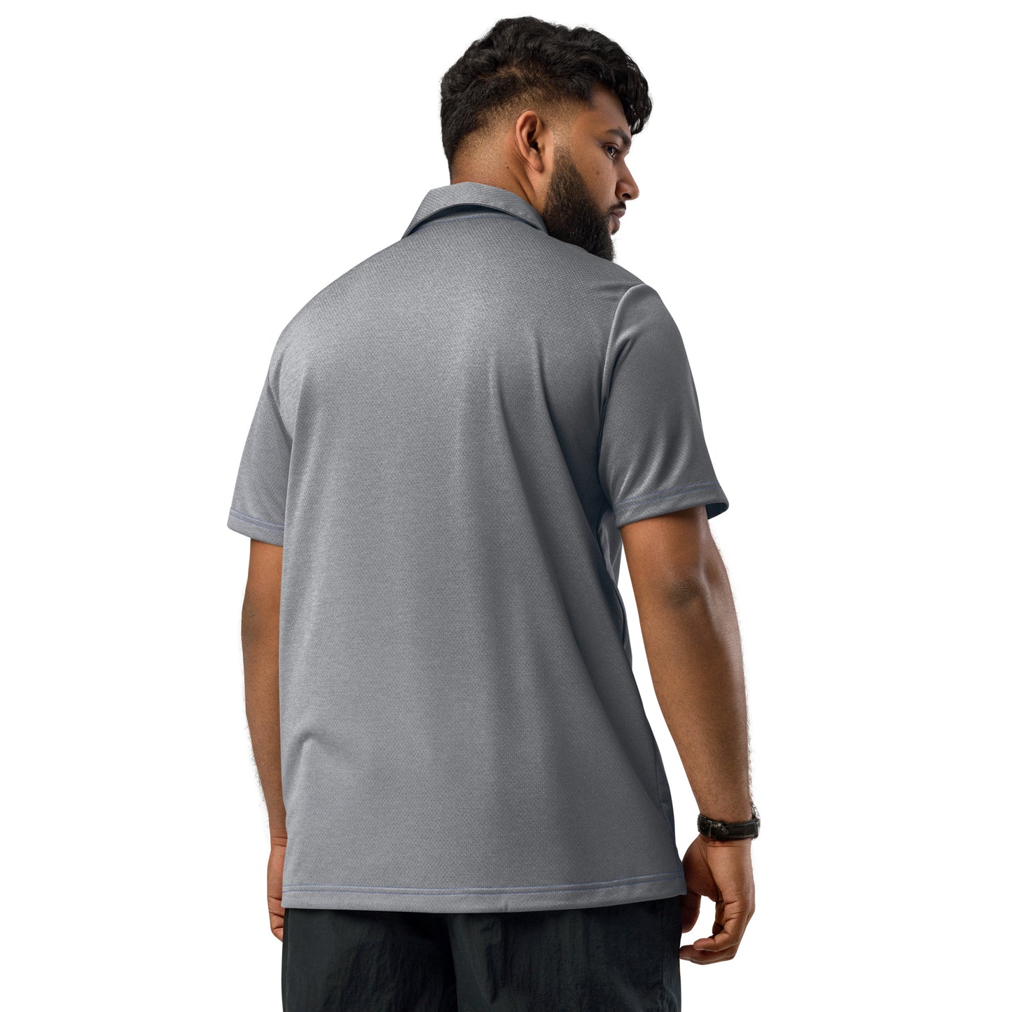 adidas® Space-Dyed ECO Embroidered Polo | CRFC Wolfhounds 50th Banner
