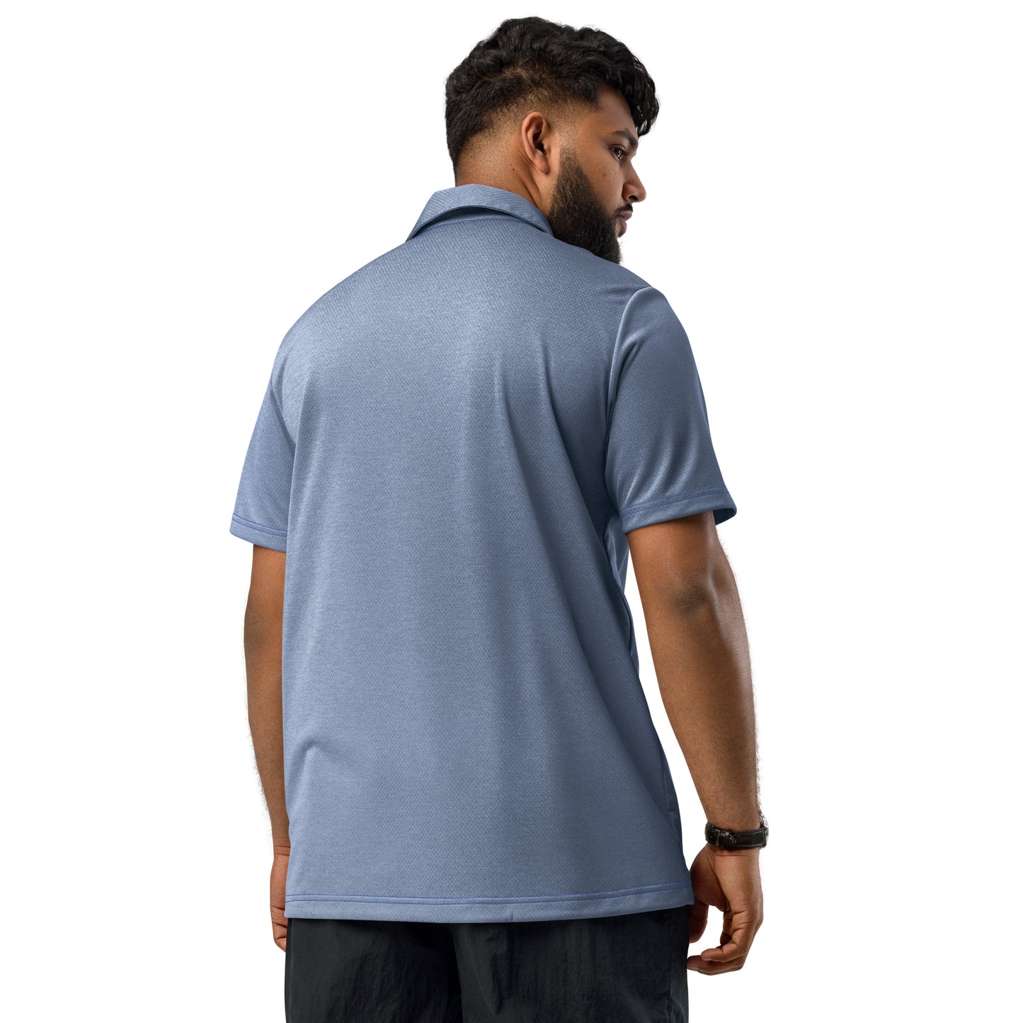 adidas® Space-Dyed ECO Embroidered Polo | CRFC Wolfhounds 50th Banner