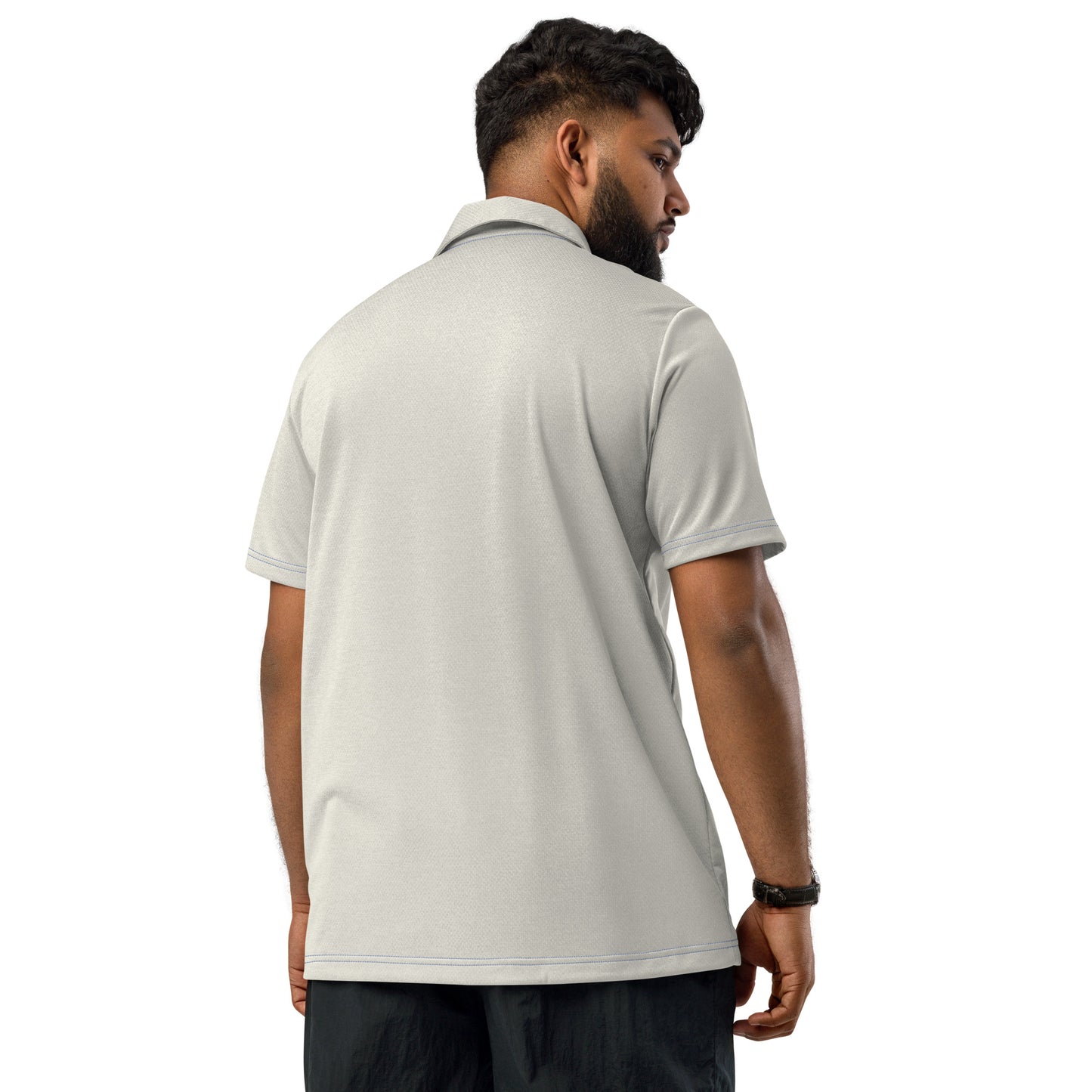 adidas® Space-Dyed ECO Embroidered Polo | CRFC Wolfhounds 50th Banner