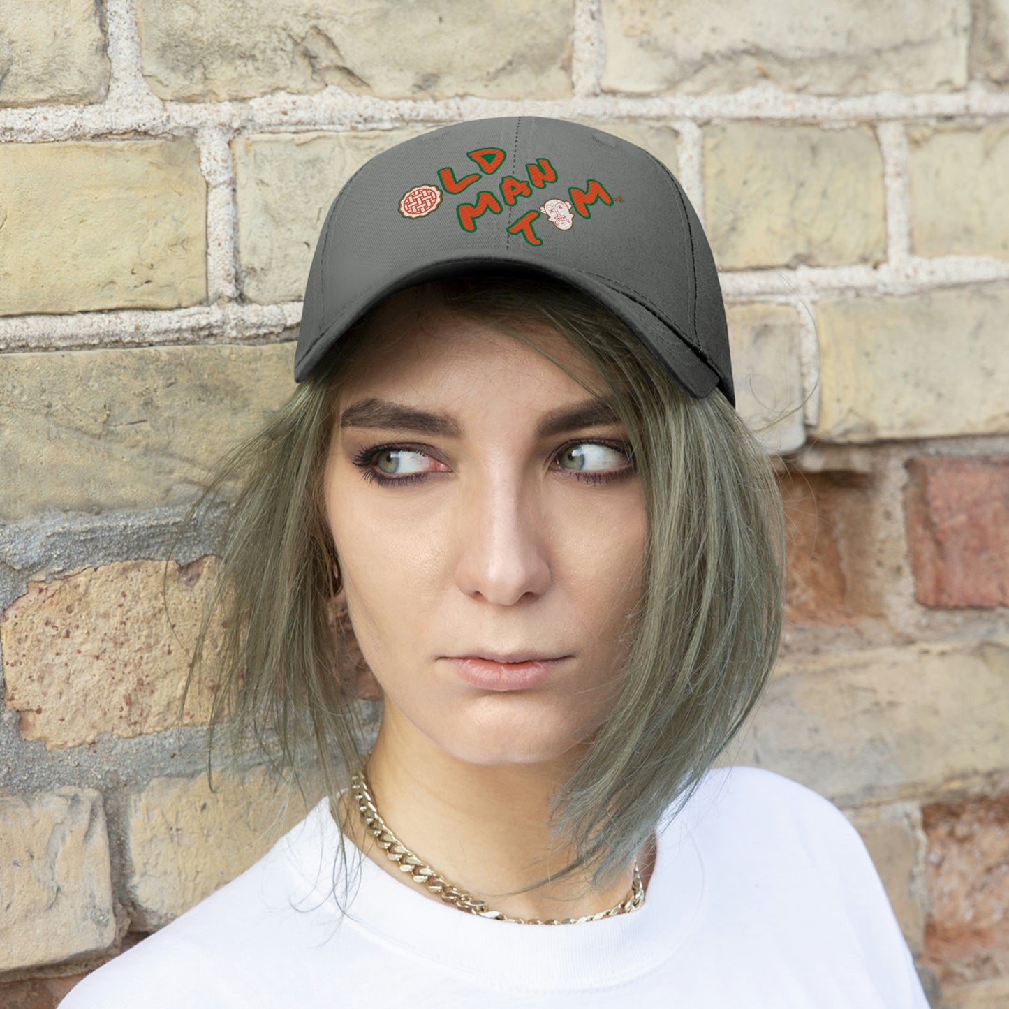 Old Man Tom's "Falling" Unisex Twill Hat