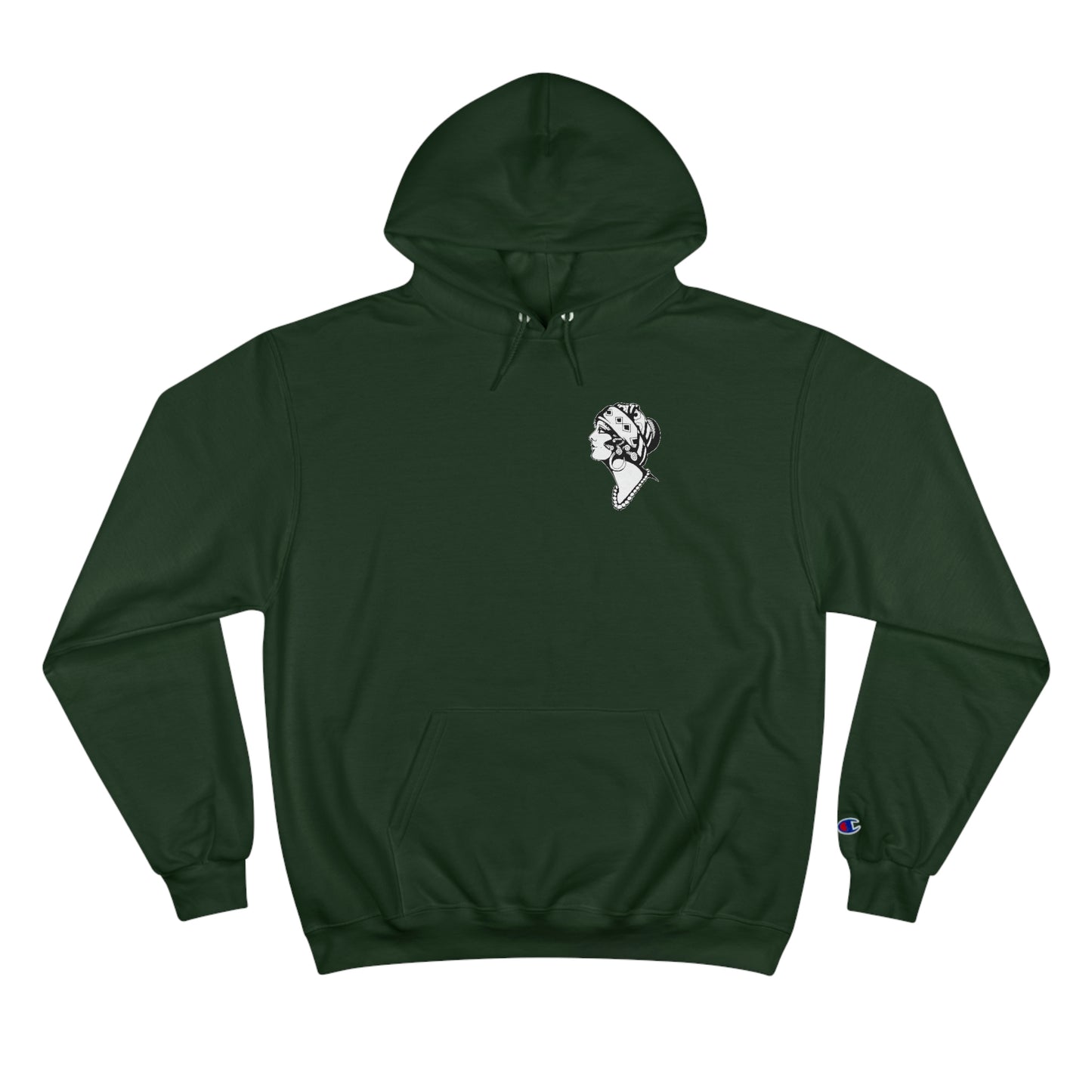 Unisex Champion Hoodie | Gypsy's Dancing Gypsy Lady (by @tylerabnertattoo)