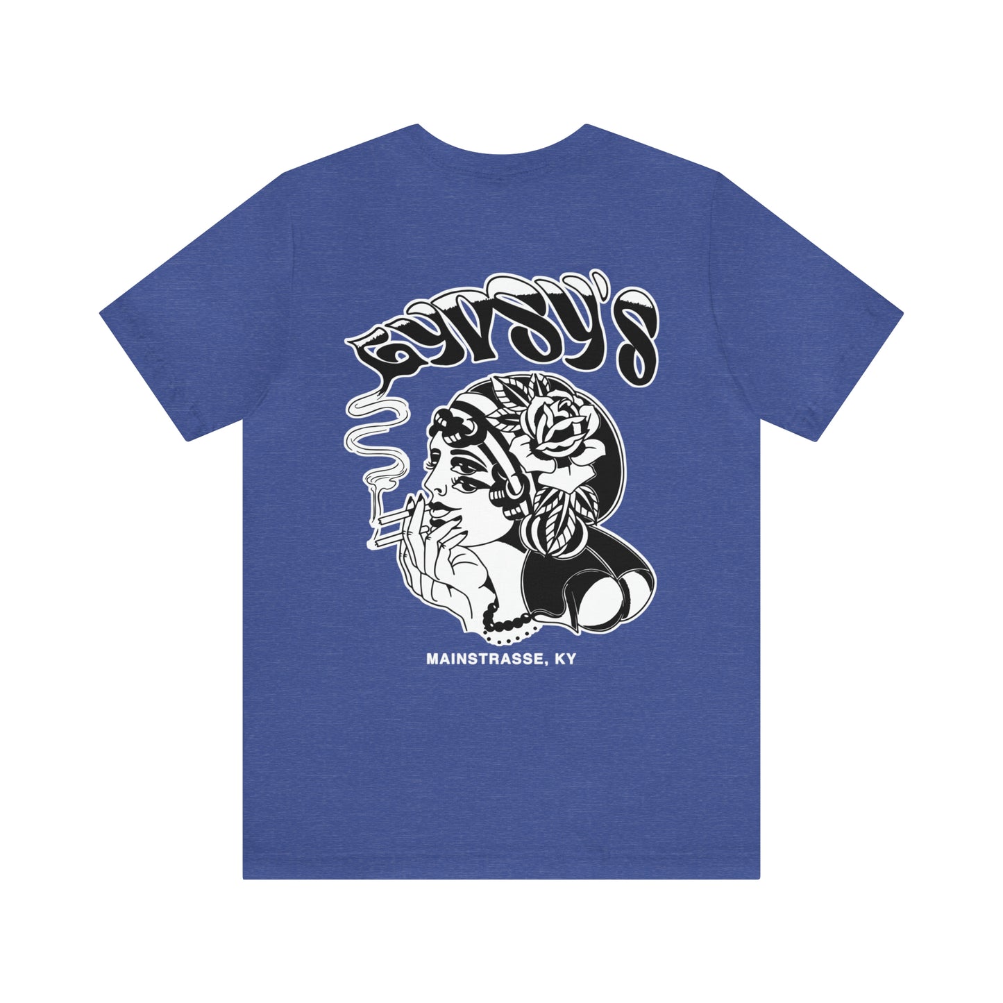 Unisex Jersey Short Sleeve Tee | Gypsy's Double Gypsy Lady (by @ohbhave)