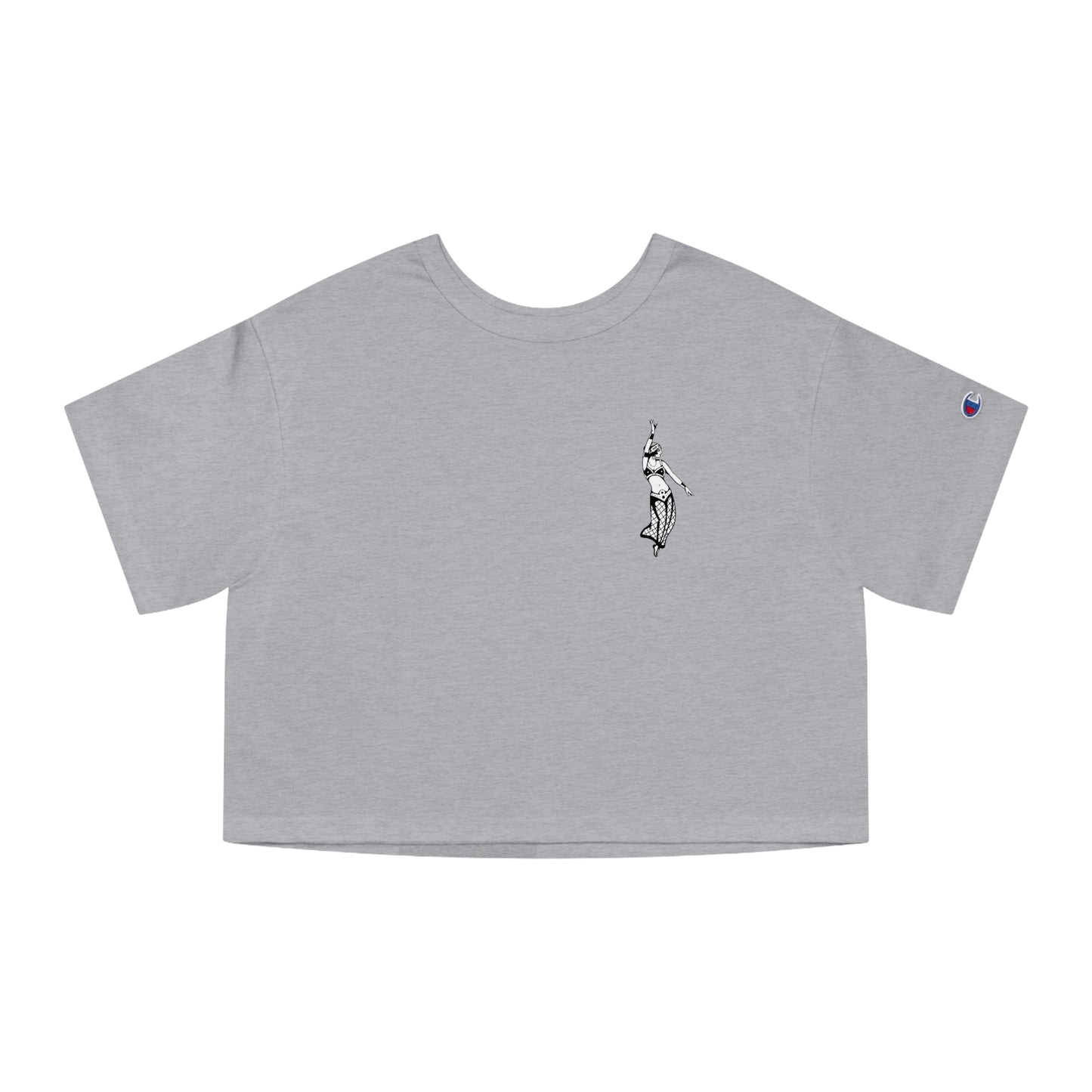 Champion Heritage Crop Top Tee | Gypsy's Dancing Gypsy Lady (by @tylerabnertattoo)