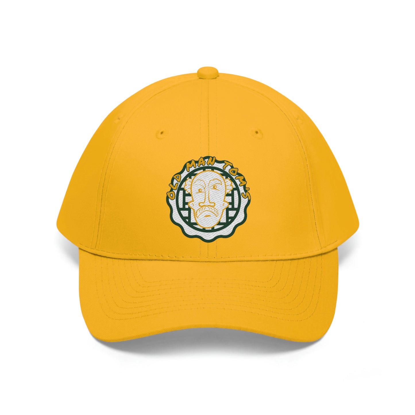 Old Man Tom's Logo Unisex Twill Hat
