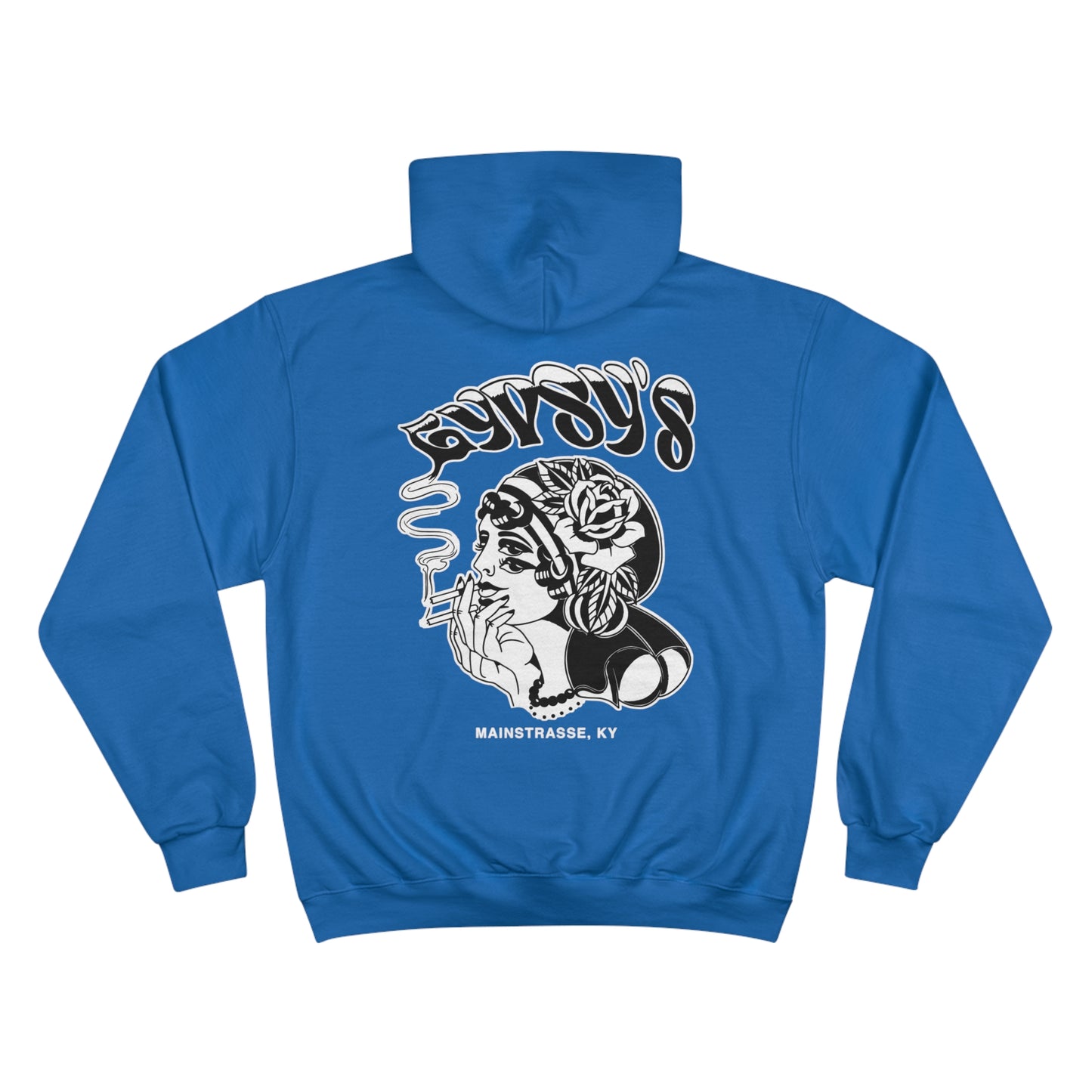 Unisex Champion Hoodie | Gypsy's Double Gypsy Lady (by @ohbhave)