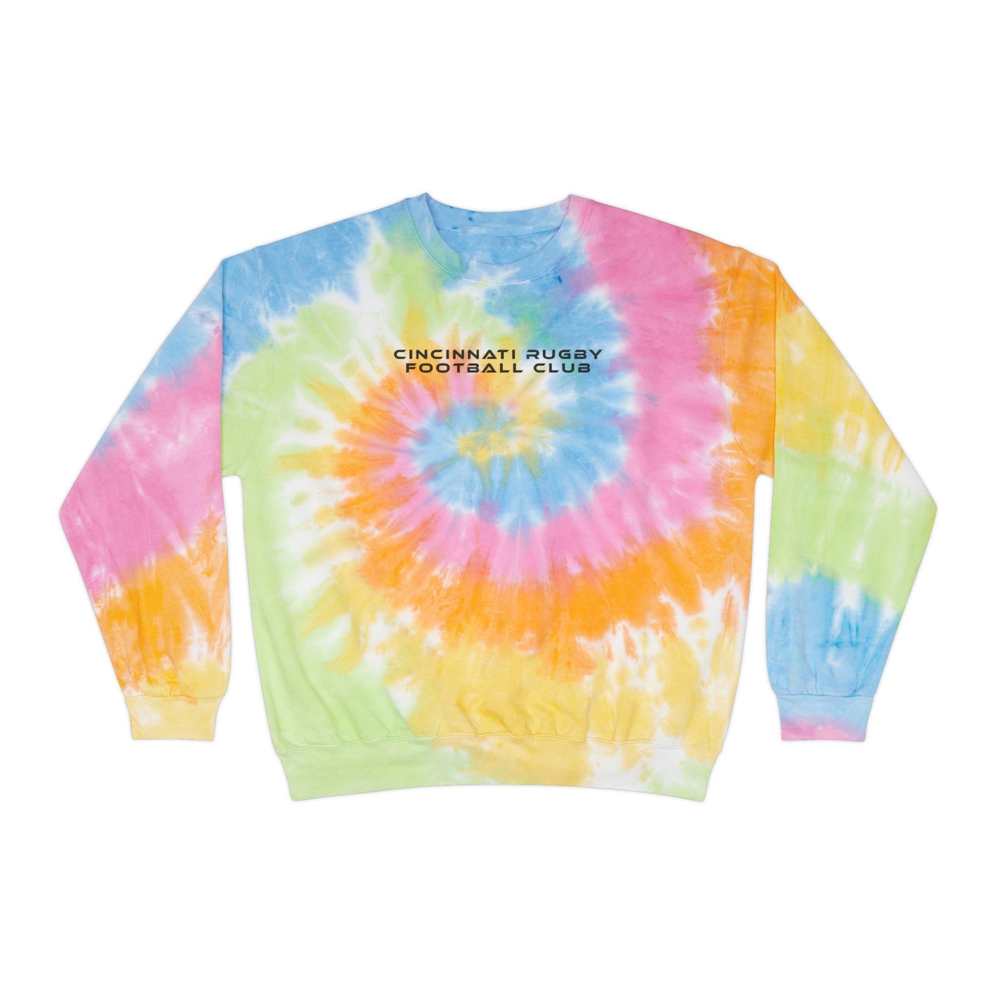 Unisex Tie-Dye Crewneck Sweatshirt | CRFC Wolfhounds Blue Crest