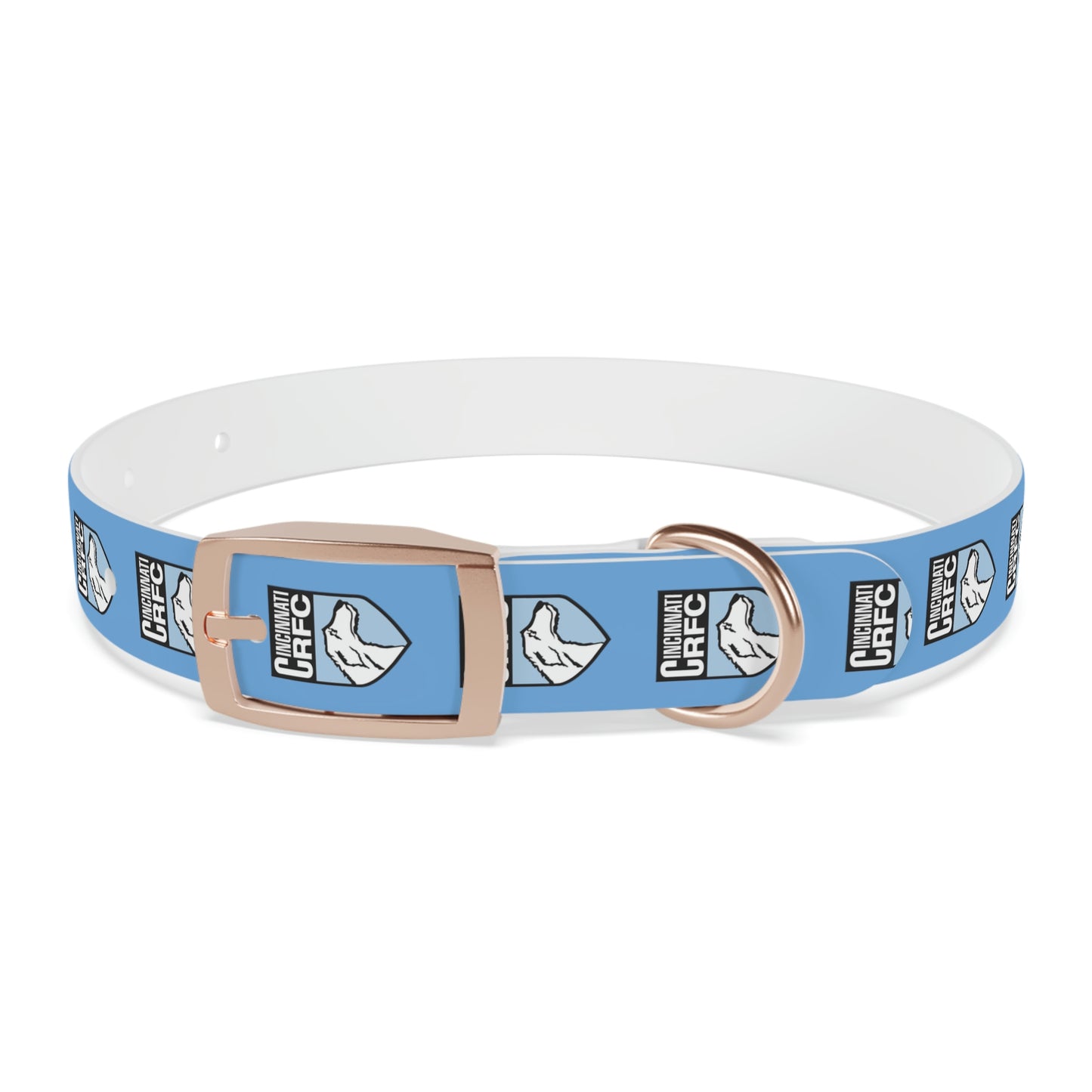 Dog Collar | CRFC Wolfhounds Blue Crest