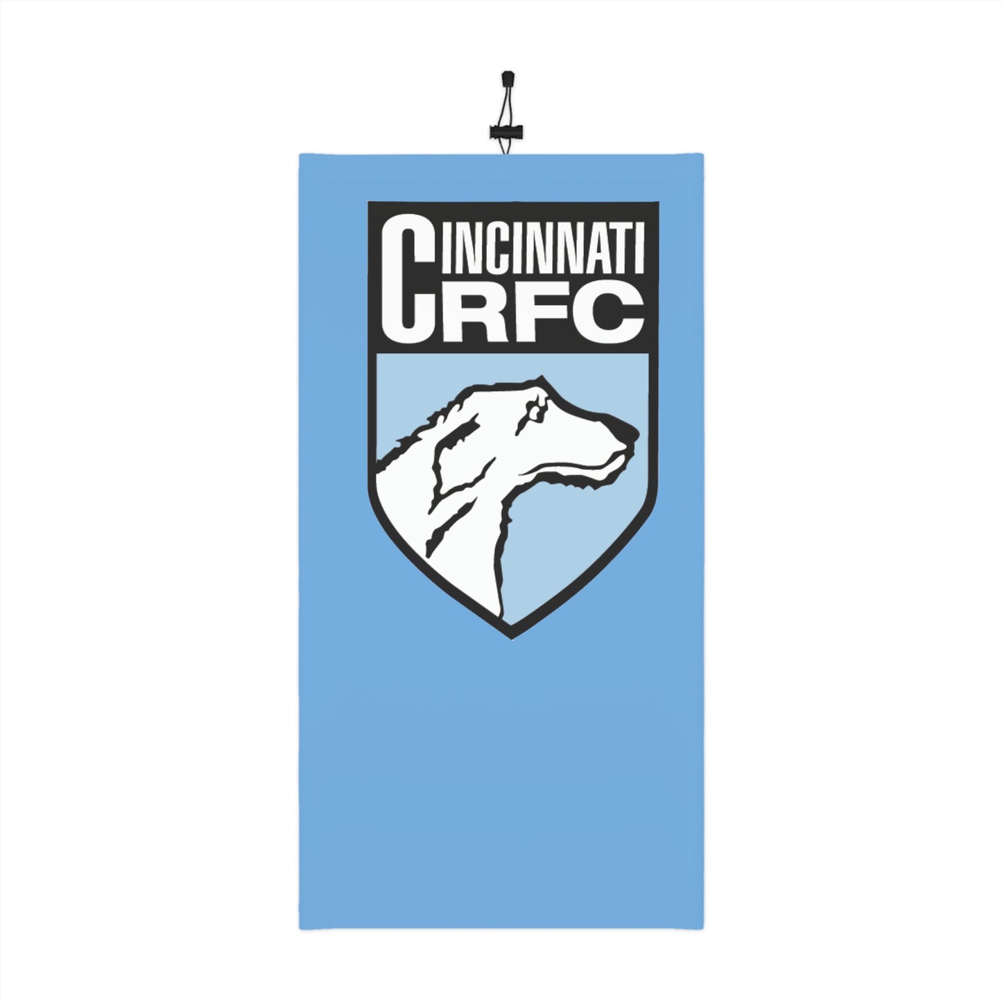 Blue Gaiter With Drawstring | CRFC Wolfhounds Blue Crest