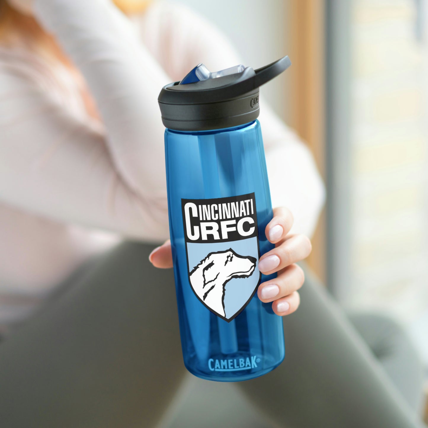 CamelBak Eddy® Water Bottle (25oz) | CRFC Wolfhounds Blue Crest