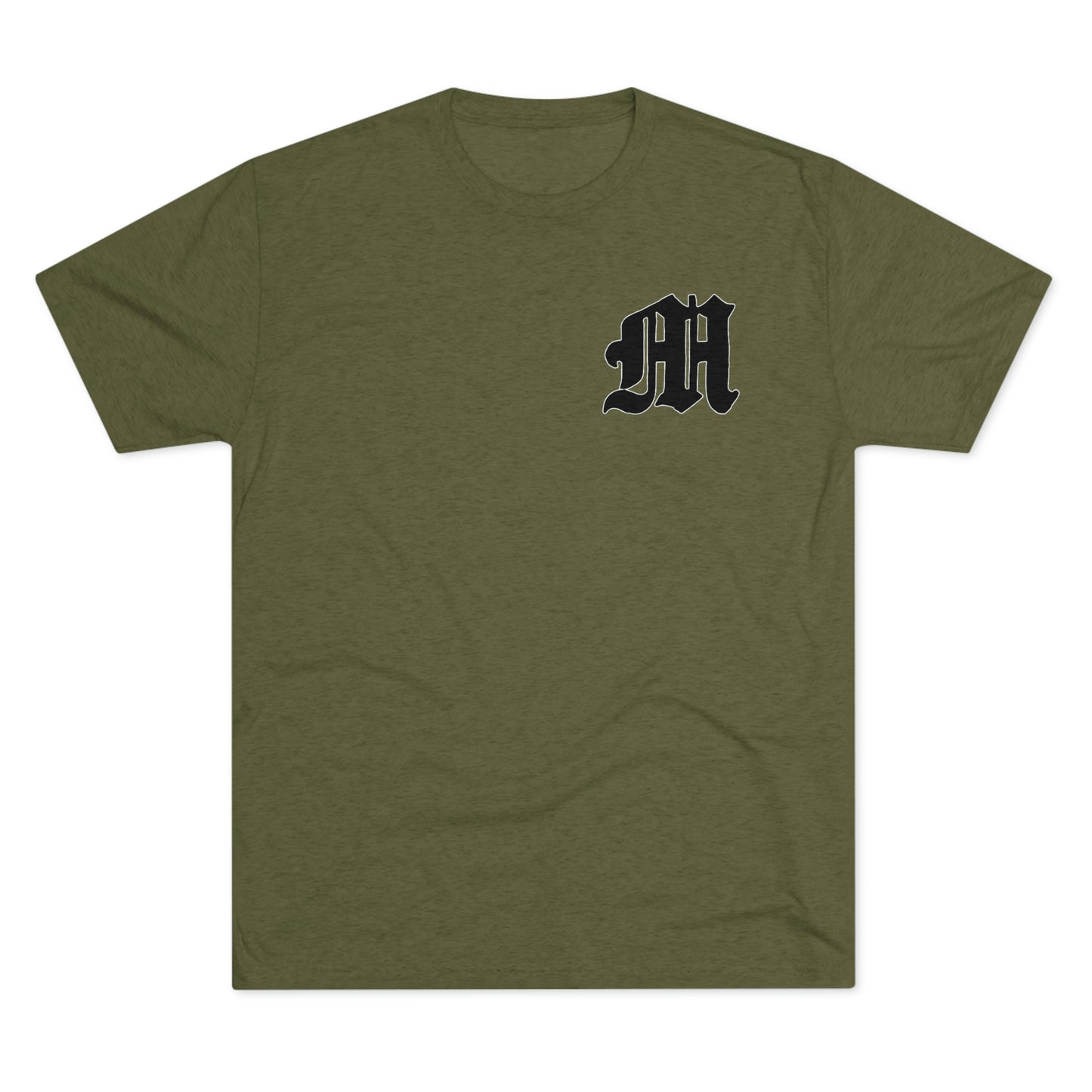 Unisex Tri-Blend Crew Tee | Mothers Tattoo Double Panther Logo by Brendan Houston (IG: @ohbhave)