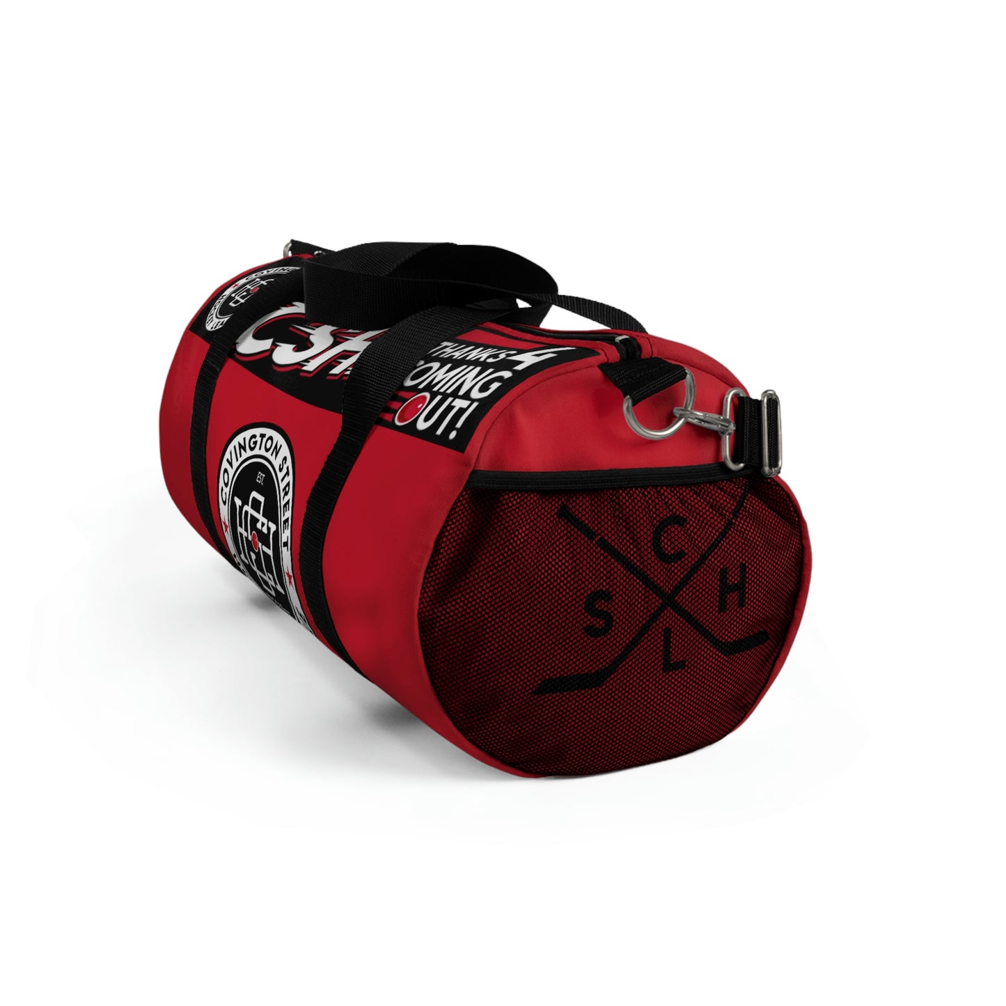 The CSHL Red "Send It!" Hockey Bag
