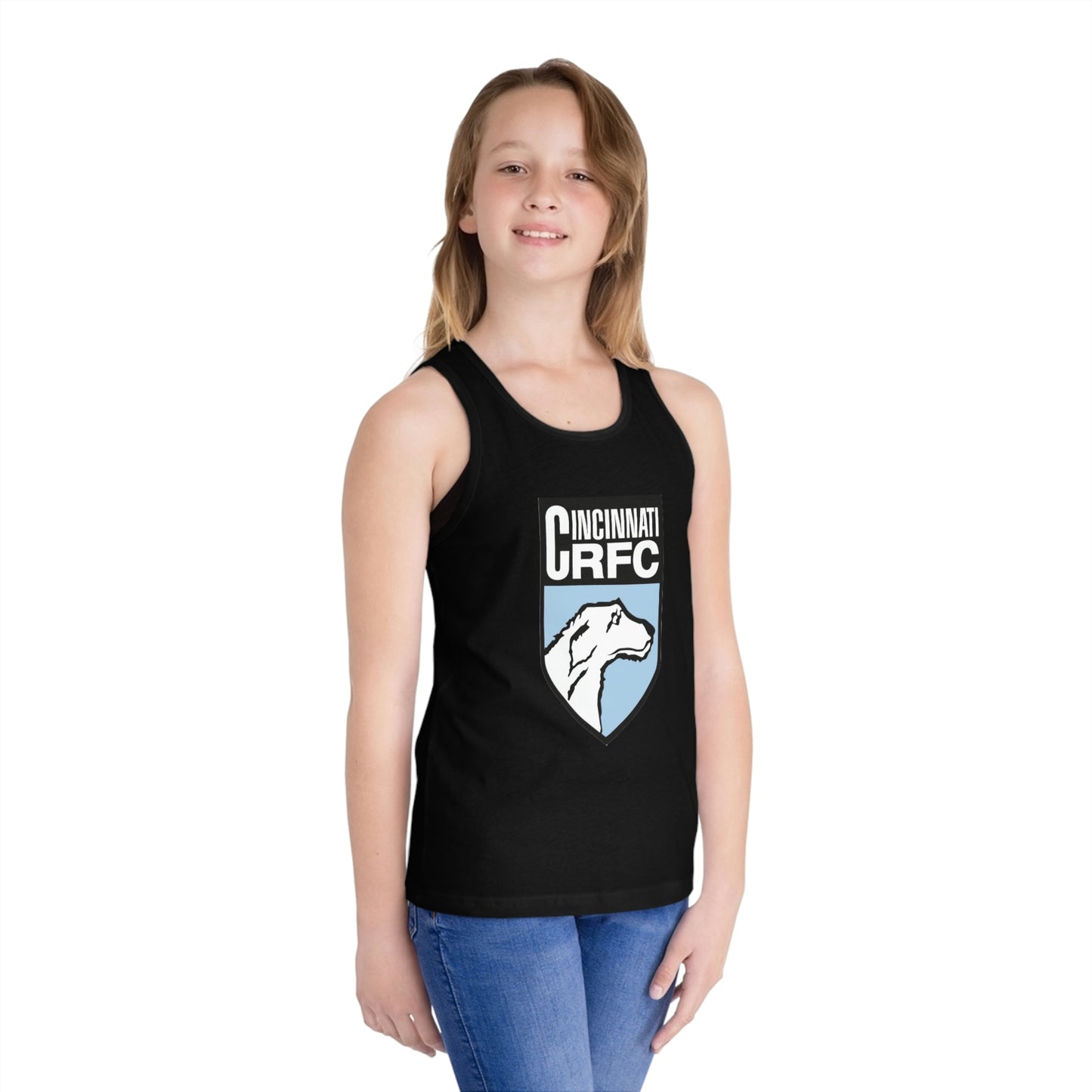 Kid's Unisex Tank Top | CRFC Wolfhounds Blue Crest