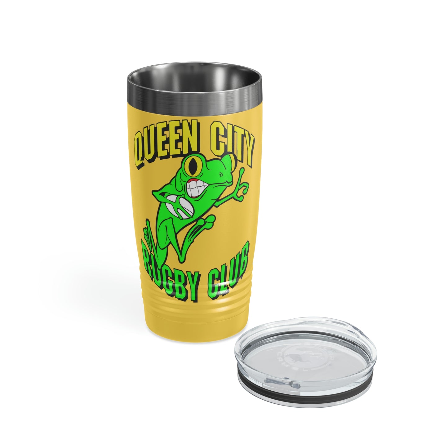 20oz Ringneck Tumbler | QCRFC Frogs Logo