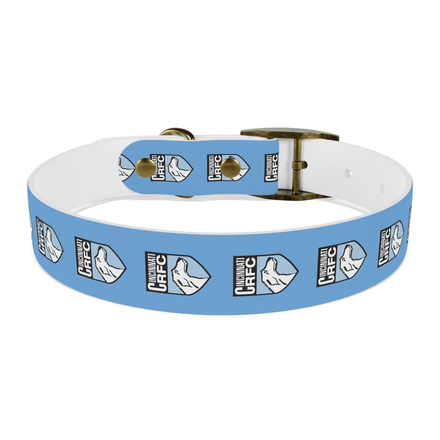Dog Collar | CRFC Wolfhounds Blue Crest