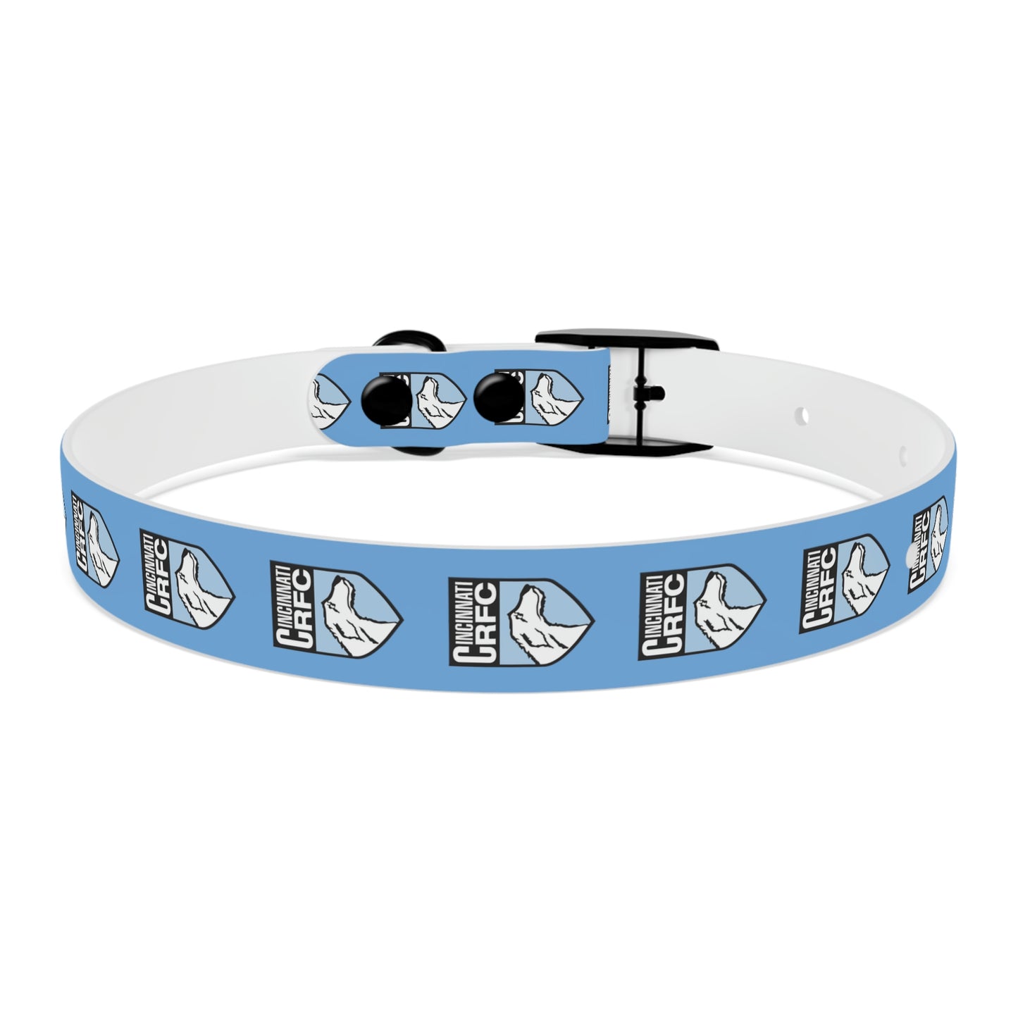 Dog Collar | CRFC Wolfhounds Blue Crest