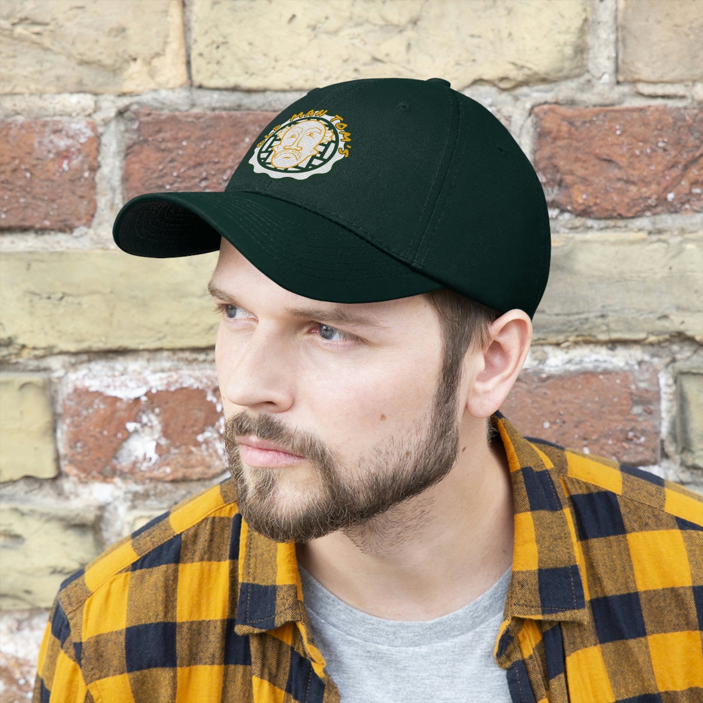 Old Man Tom's Logo Unisex Twill Hat